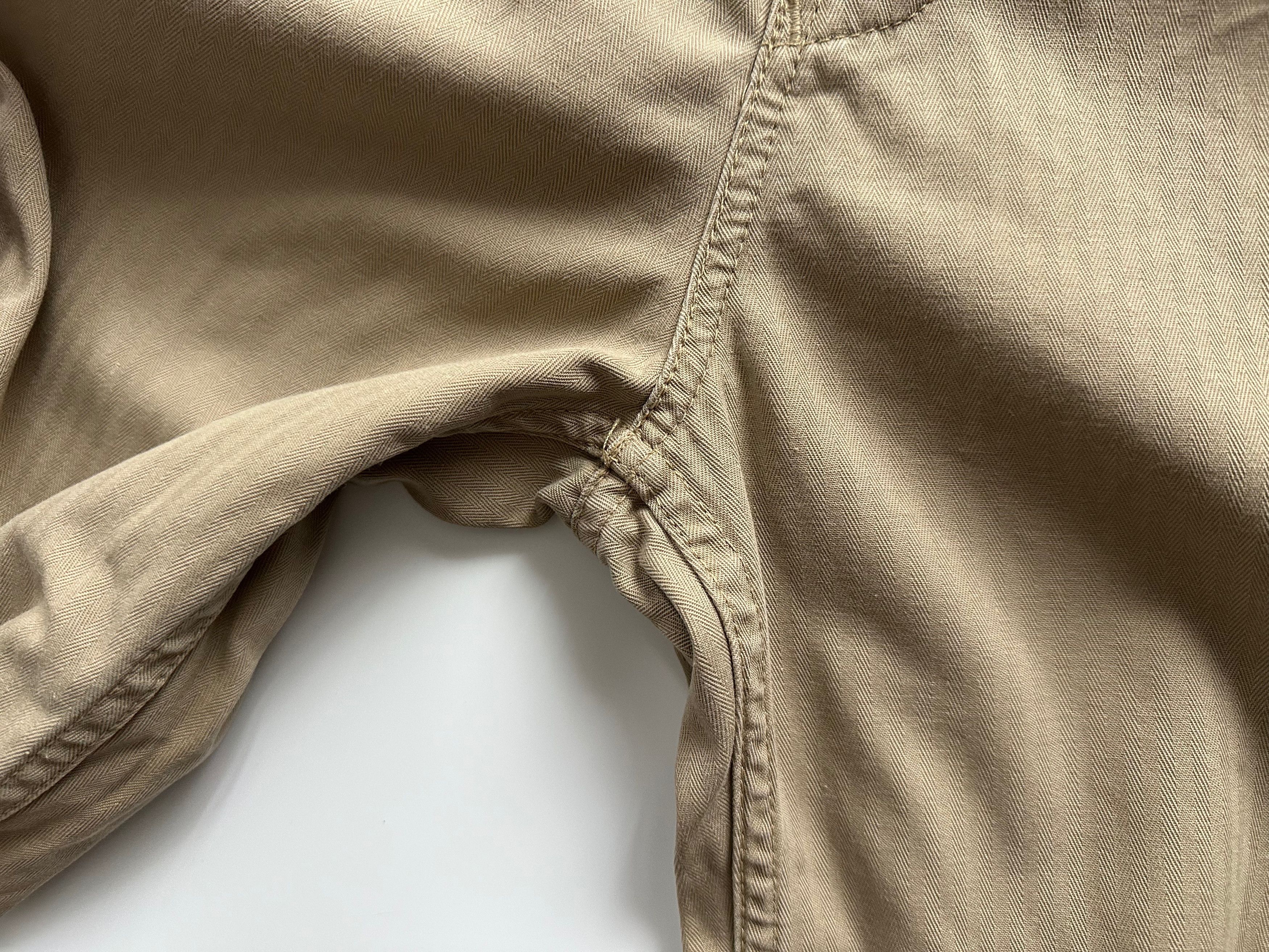 Levi's Vintage Clothing 1999 Levi's All-Duty Garments Cargo Trousers Beige Pants Size US 32 / EU 48 - 12 Thumbnail