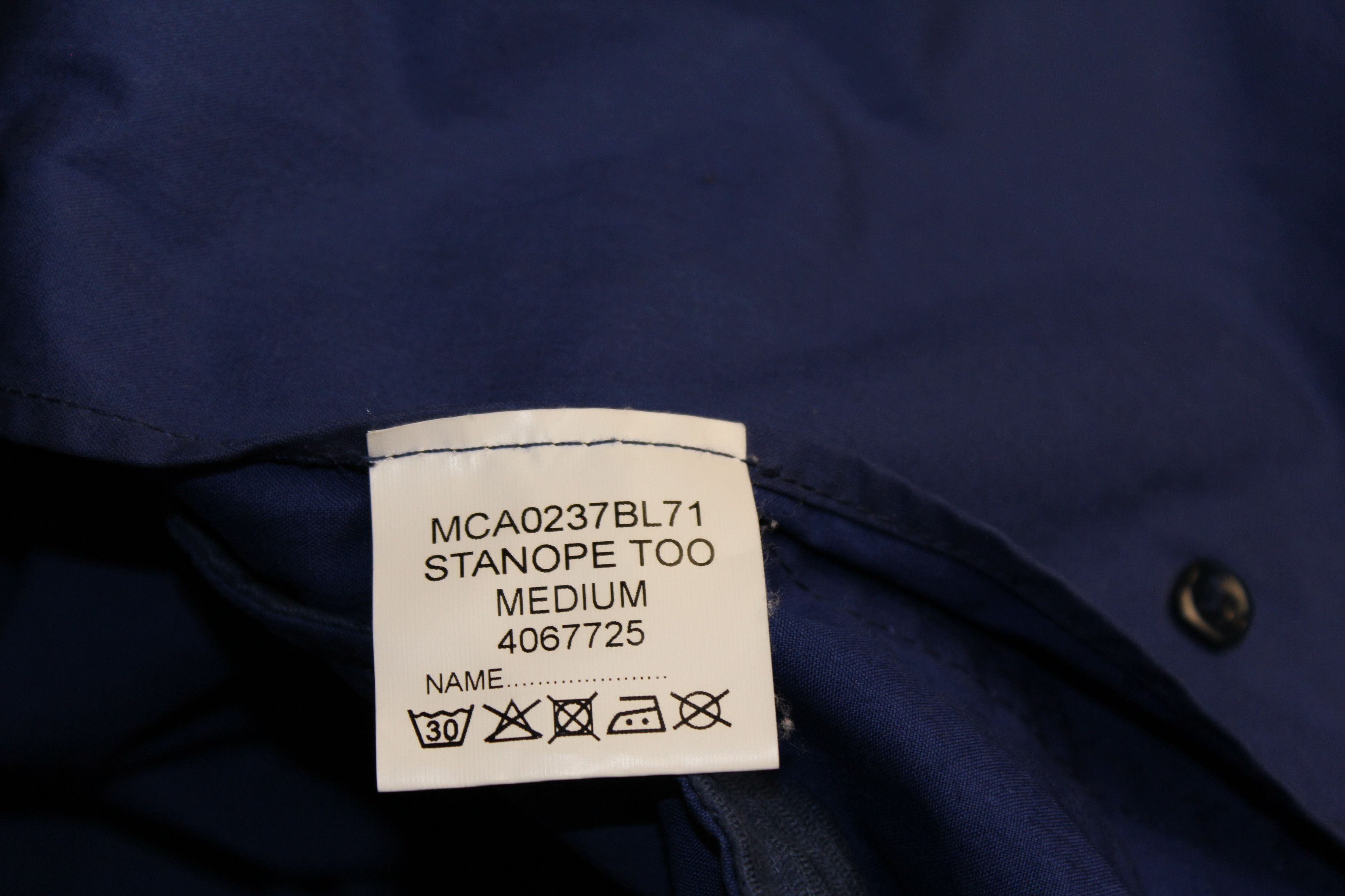 Barbour BARBOUR Norton&Sons Stanope Too Blue Trench Jacket Size US M / EU 48-50 / 2 - 8 Thumbnail