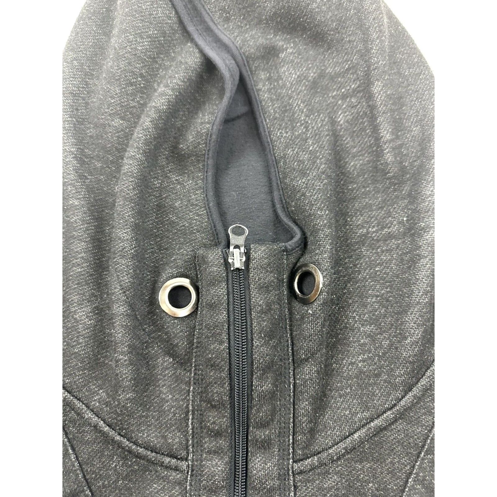 Vintage Neesha Hoodie Black Full Zip Women M Medium - Activewear Anthropologie Style Womens Size M / US 6-8 / IT 42-44 - 5 Thumbnail