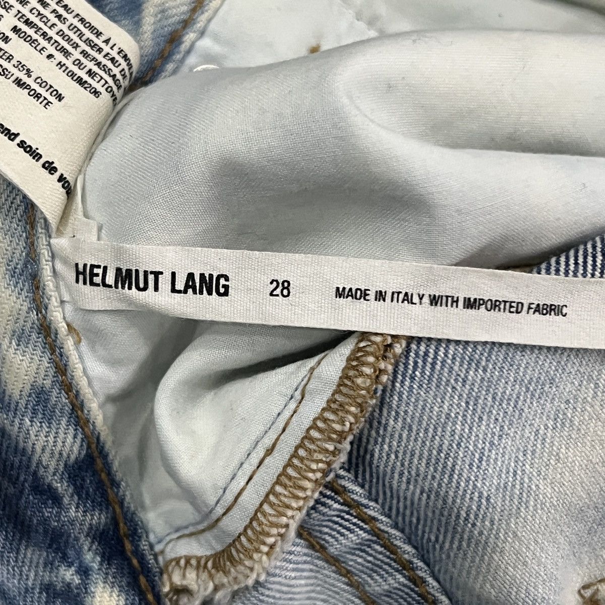 Helmut Lang Helmut Lang by Shayne Oliver SS18 Tie-Dye “97” Jeans Size US 28 / EU 44 - 20 Thumbnail