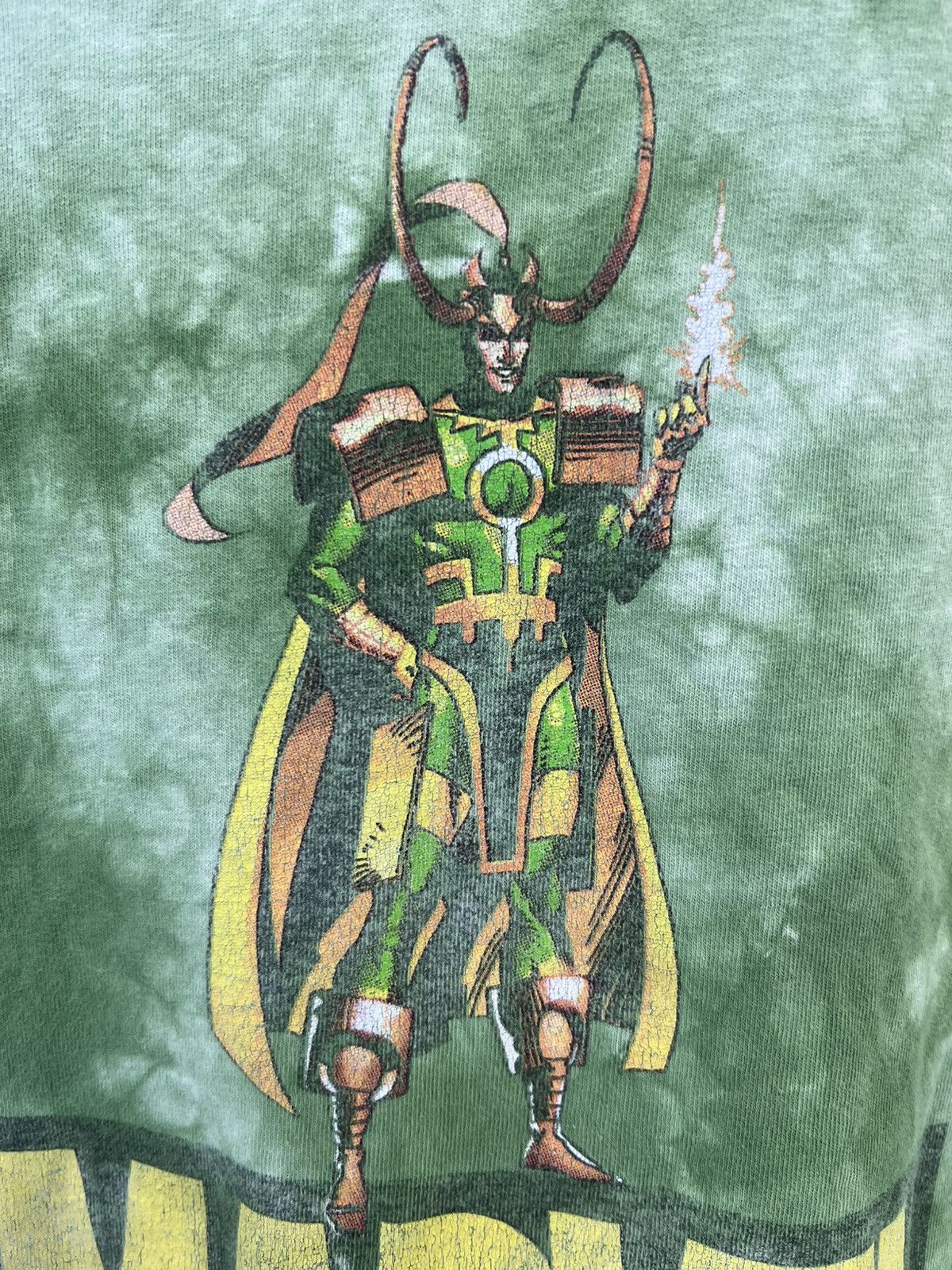 Marvel Comics Marvel LOKI Box Logo Adult Tie Dye Tee BoxLunch Exclusive Size US L / EU 52-54 / 3 - 4 Thumbnail