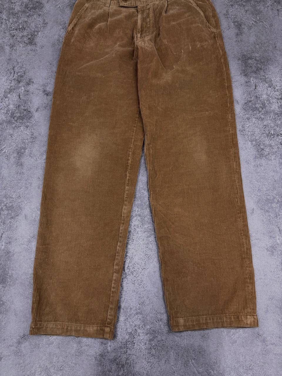Hugo Boss Hugo Boss Vintage Men Corduroy Pants Straight Fit Camel Size US 30 / EU 46 - 2 Thumbnail