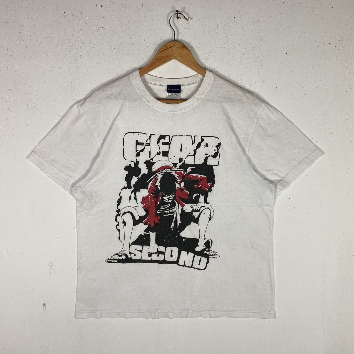 Anime × Vintage Vintage ONE PIECE Luffy Gear Second Anime Cospa Tee Size US L / EU 52-54 / 3 - 2 Thumbnail