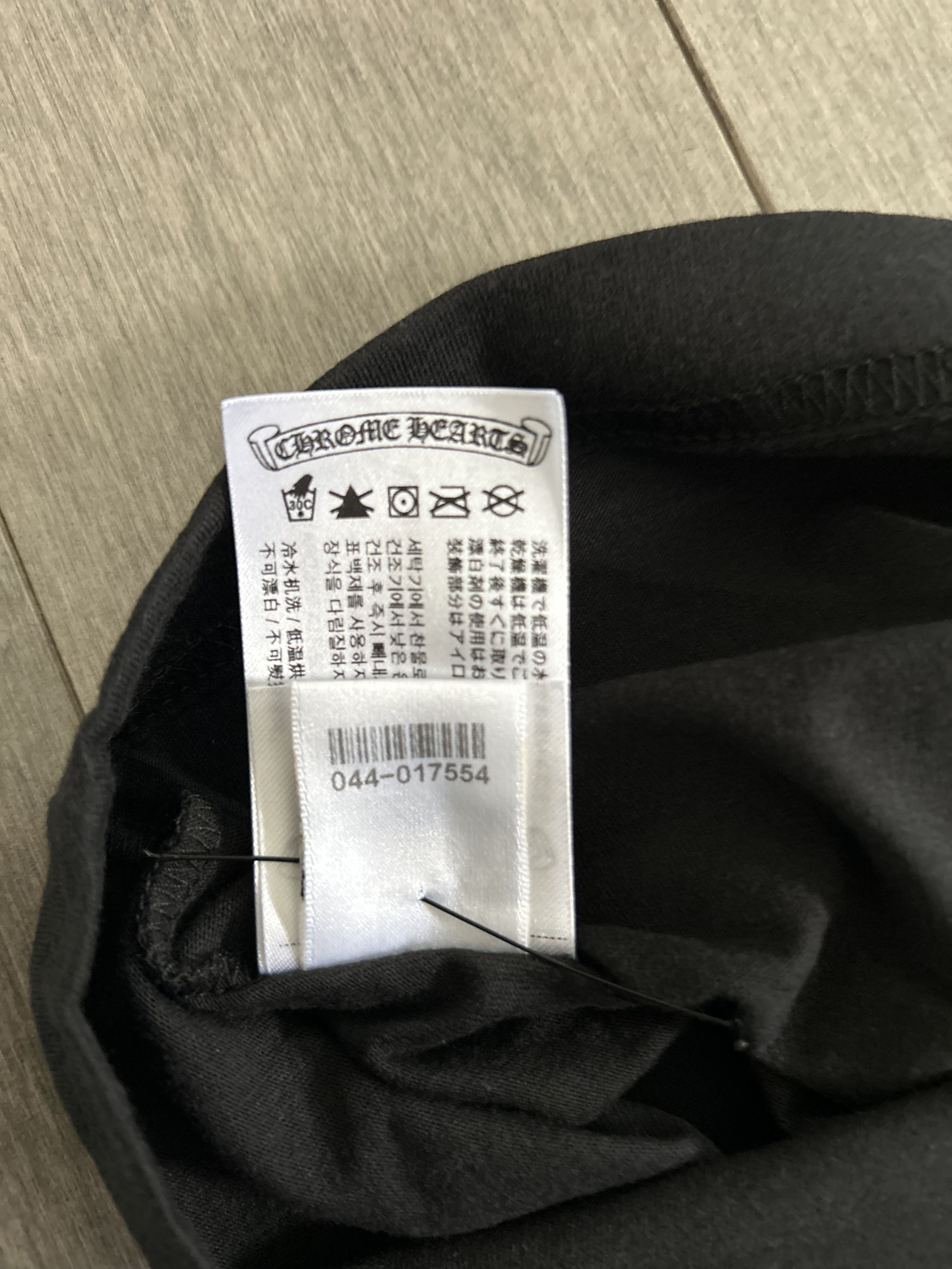 Chrome Hearts Chrome Hearts Neck Logo Pocket Tee Size US XXL / EU 58 / 5 - 7 Thumbnail