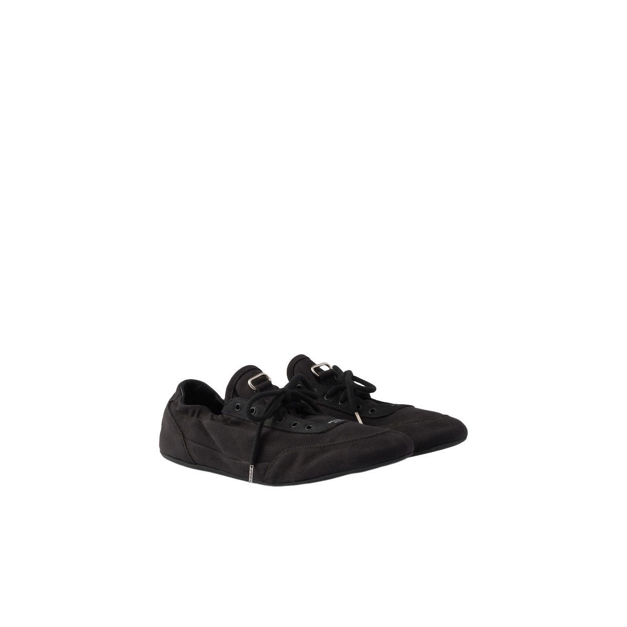 Prada PRADA Collapse $1100 Black Canvas Sneakers New & Authentic ( Size US 6.5 / IT 36.5 - 1 Thumbnail