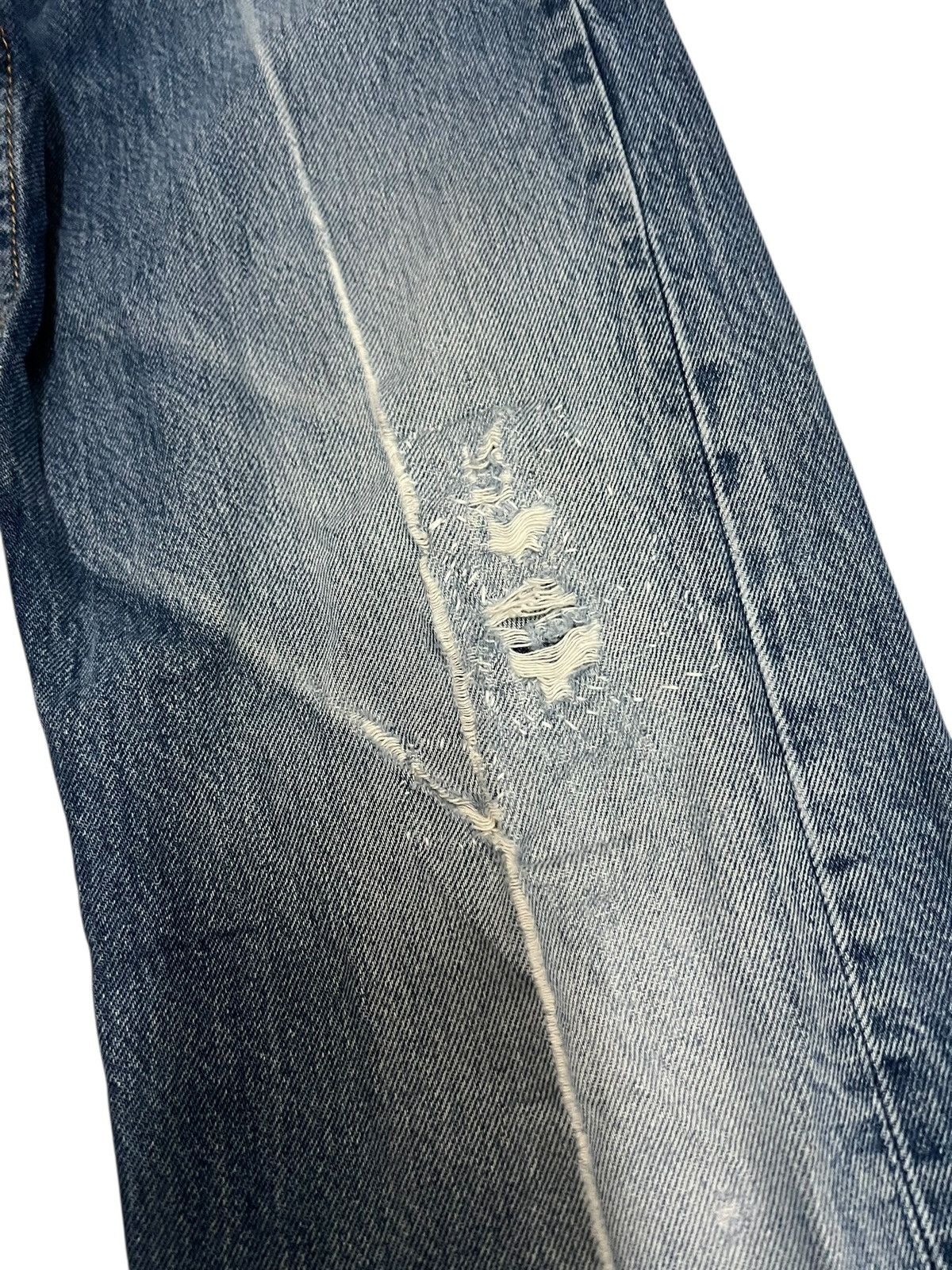 Levi's Vintage Levis 501 Distressed Mud Wash Jean Rare Size US 29 - 4 Thumbnail
