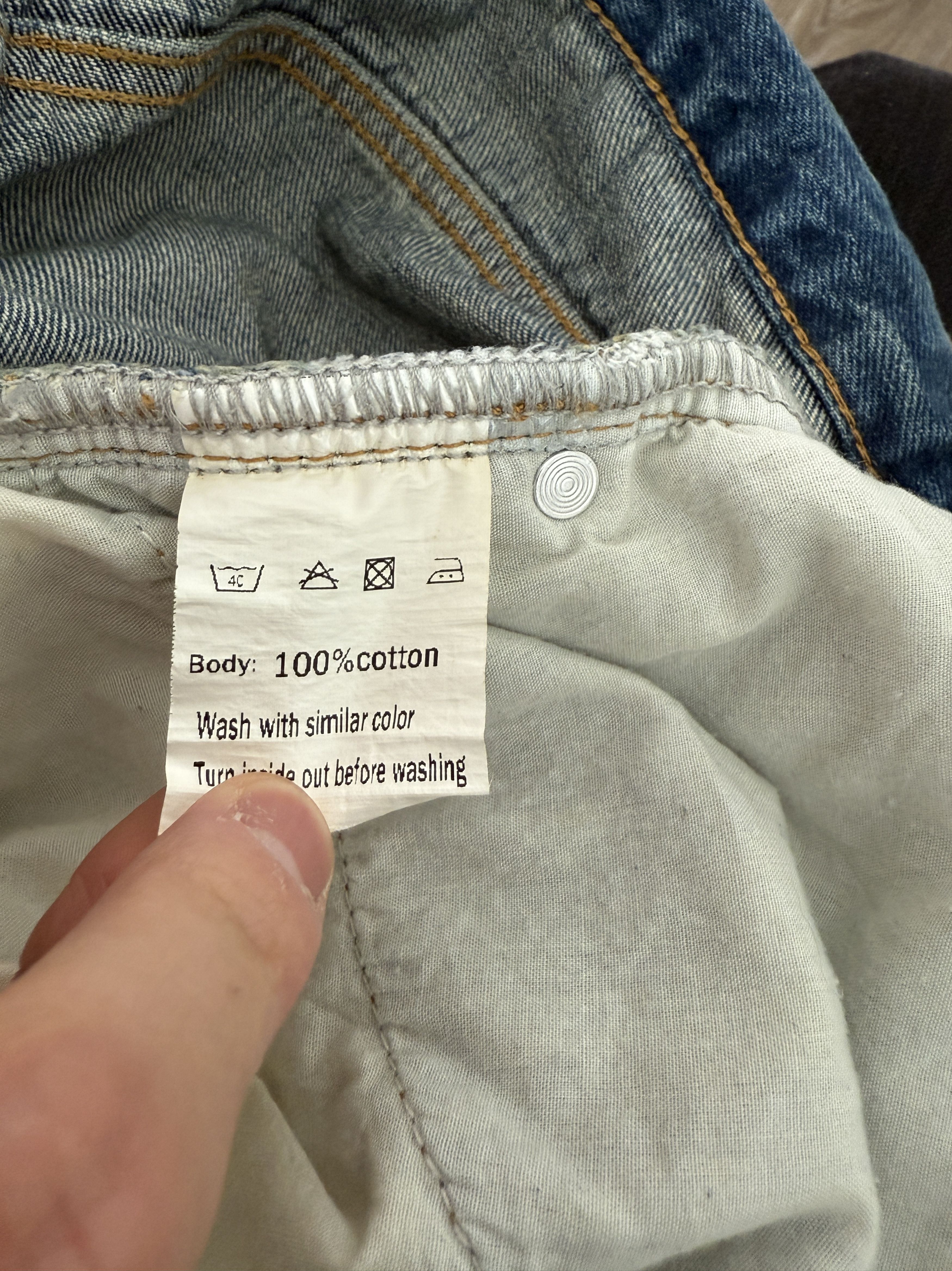 Vale Vale State blue motor denim jeans Size US 34 / EU 50 - 5 Thumbnail
