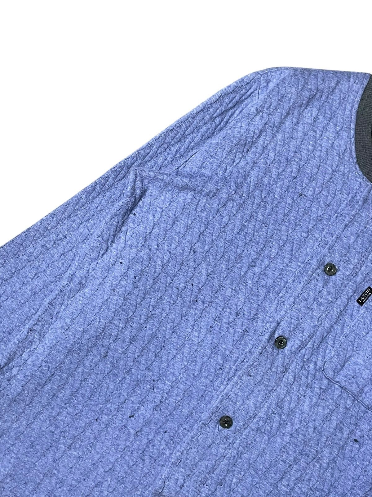 Japanese Brand Lanvin Concelead Button Knitted Cardigan (82) Size US M / EU 48-50 / 2 - 5 Thumbnail