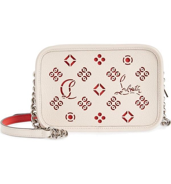Christian Louboutin Radioloubi Leather Shoulder Bag