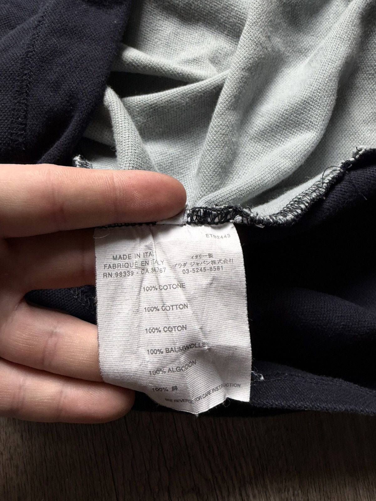 Prada Special Prada Luna Rossa 2003 name tag Sailing T-Shirt heavy Size US M / EU 48-50 / 2 - 7 Thumbnail