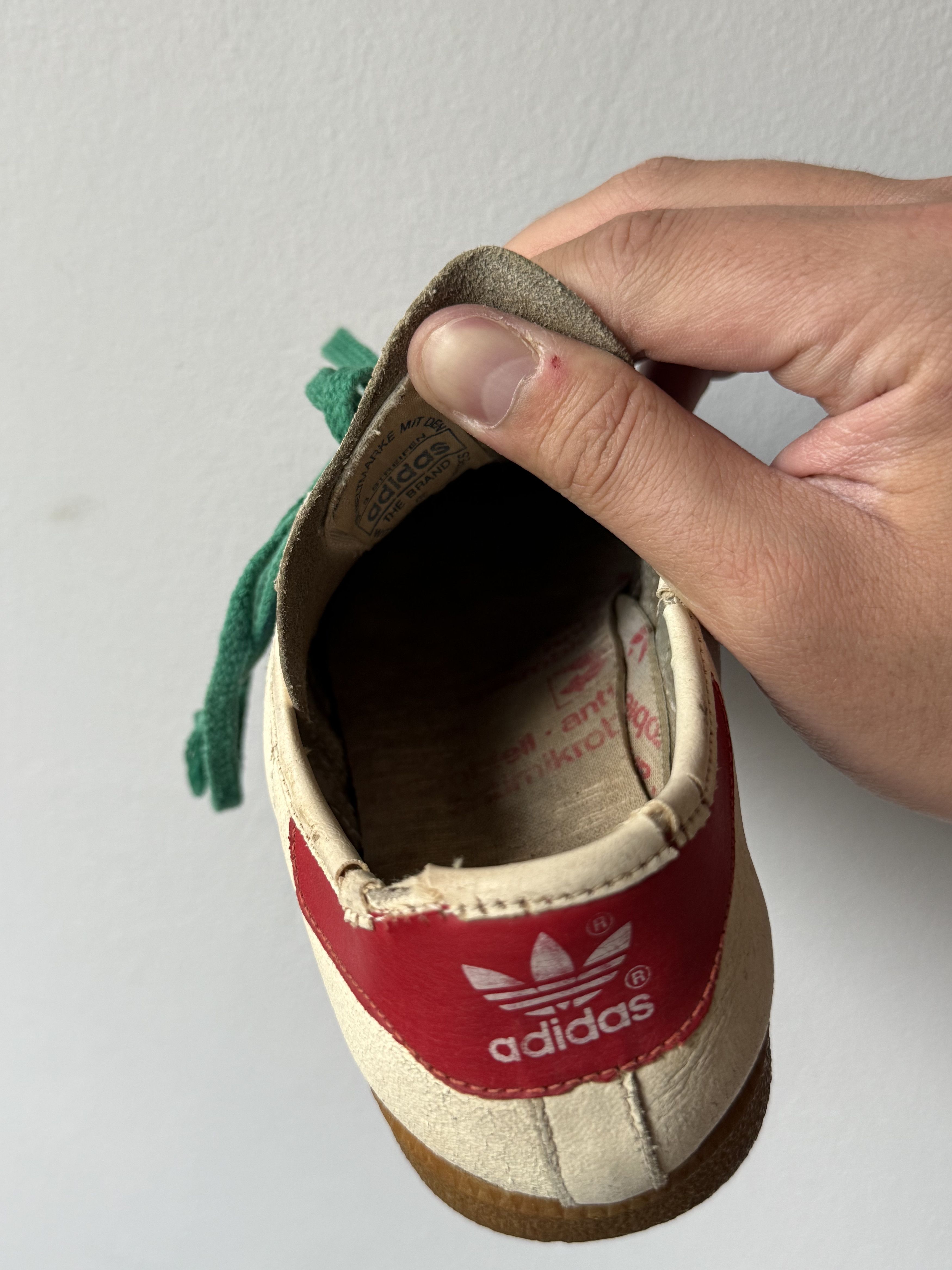 Adidas × Vintage Vintage 1970's Adidas Super Rekord Shoes Made in Yugoslavia Size US 4.5 / IT 34.5 - 12 Thumbnail