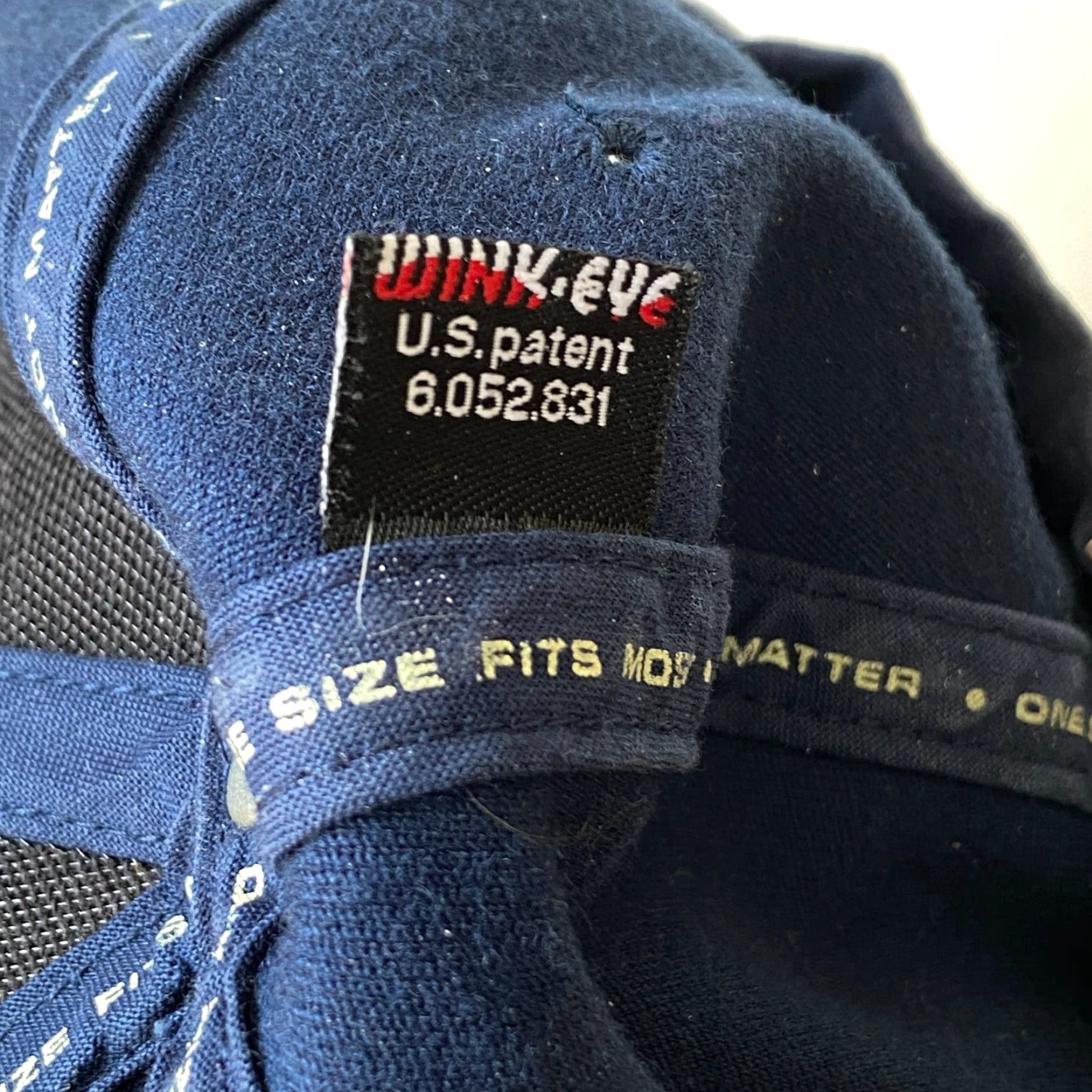 Nike VINTAGE Nike Baseball Cap Hat One Size Blue 90s y2k USA Nike Unisex Adults Felt LightWeight Casual Mens Womens Boys Girls Size ONE SIZE - 8 Thumbnail