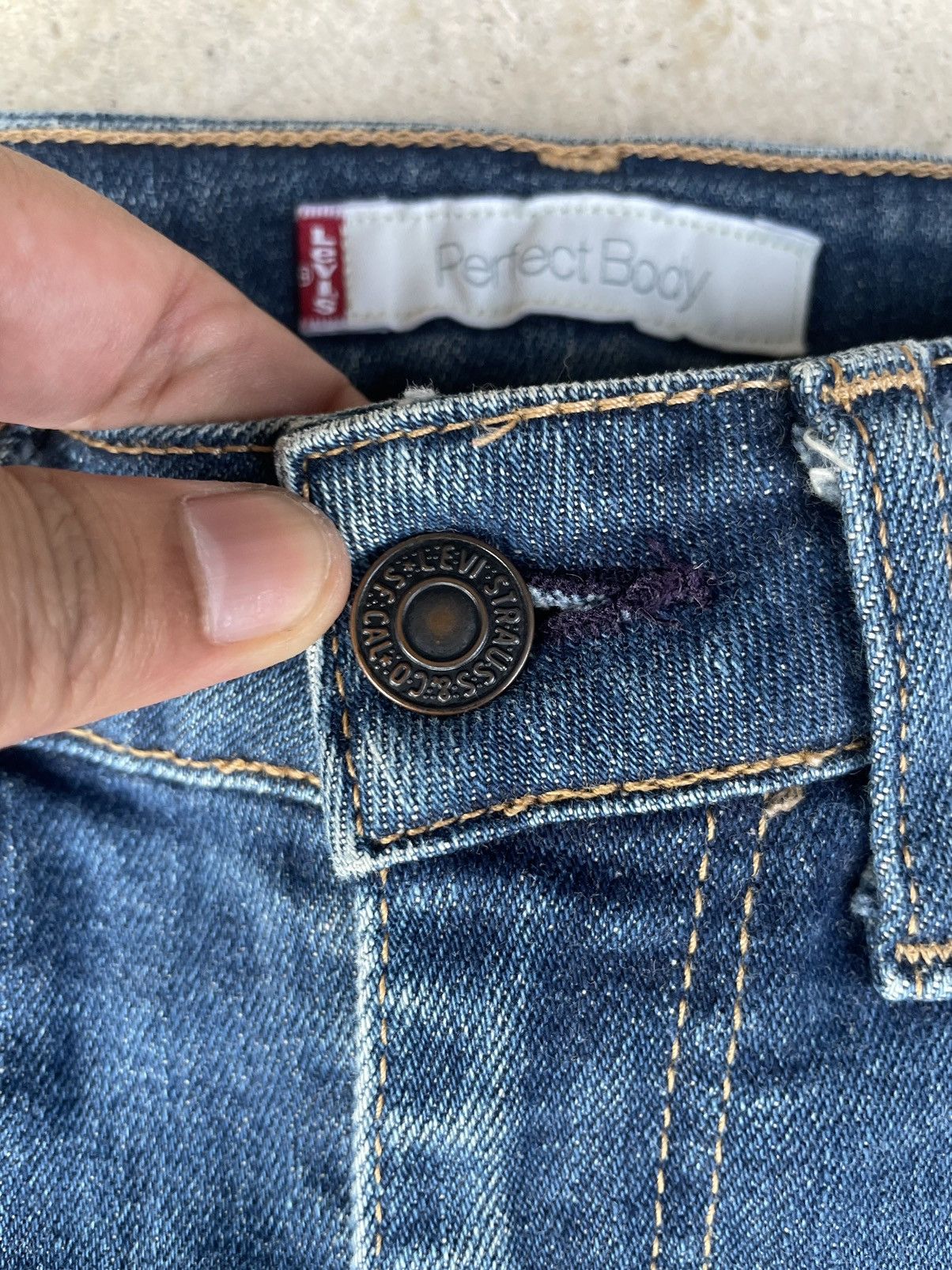 Levi's Vintage Levis Flared Jeans Size 27" / US 4 / IT 40 - 4 Thumbnail