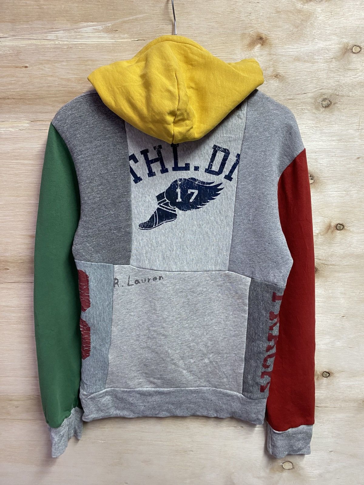 Polo Ralph Lauren Polo Ralph Lauren limited edition patchwork hoodie. Size US XS / EU 42 / 0 - 7 Thumbnail