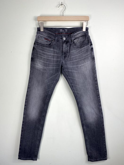 Tommy Stretch Gray 31x32 Scanton Jeans Grailed Hilfiger | Slim Fit Hilfiger Tommy
