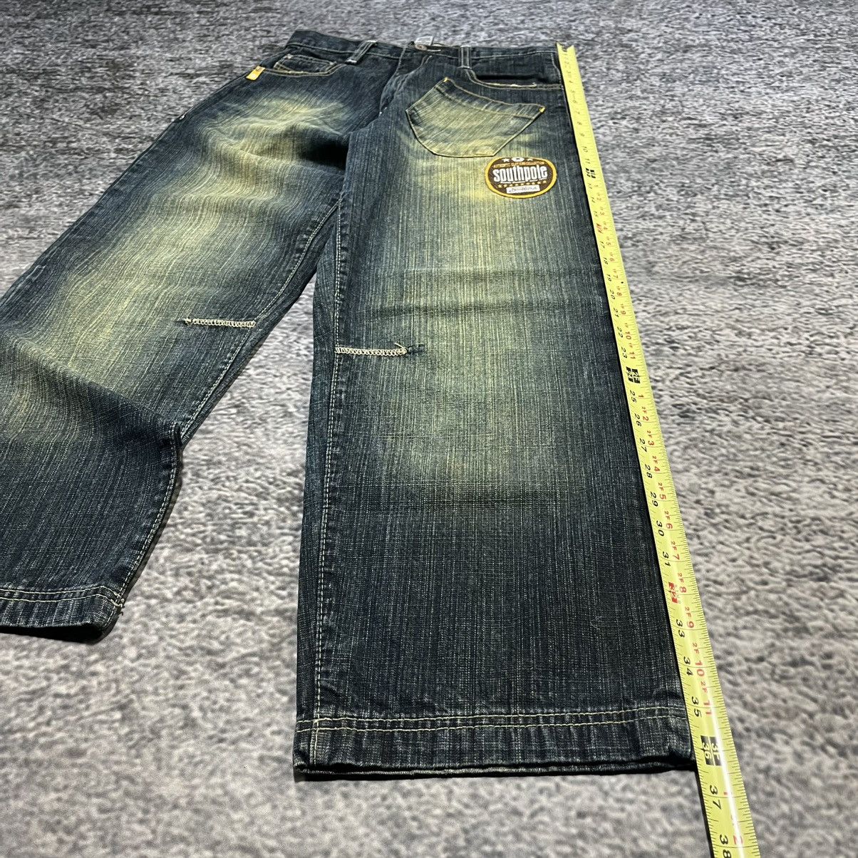 Southpole VINTAGE Y2K SOUTHPOLE GRUNGE SKATER BAGGY WIDE LEG JEANS Size US 28 / EU 44 - 11 Thumbnail