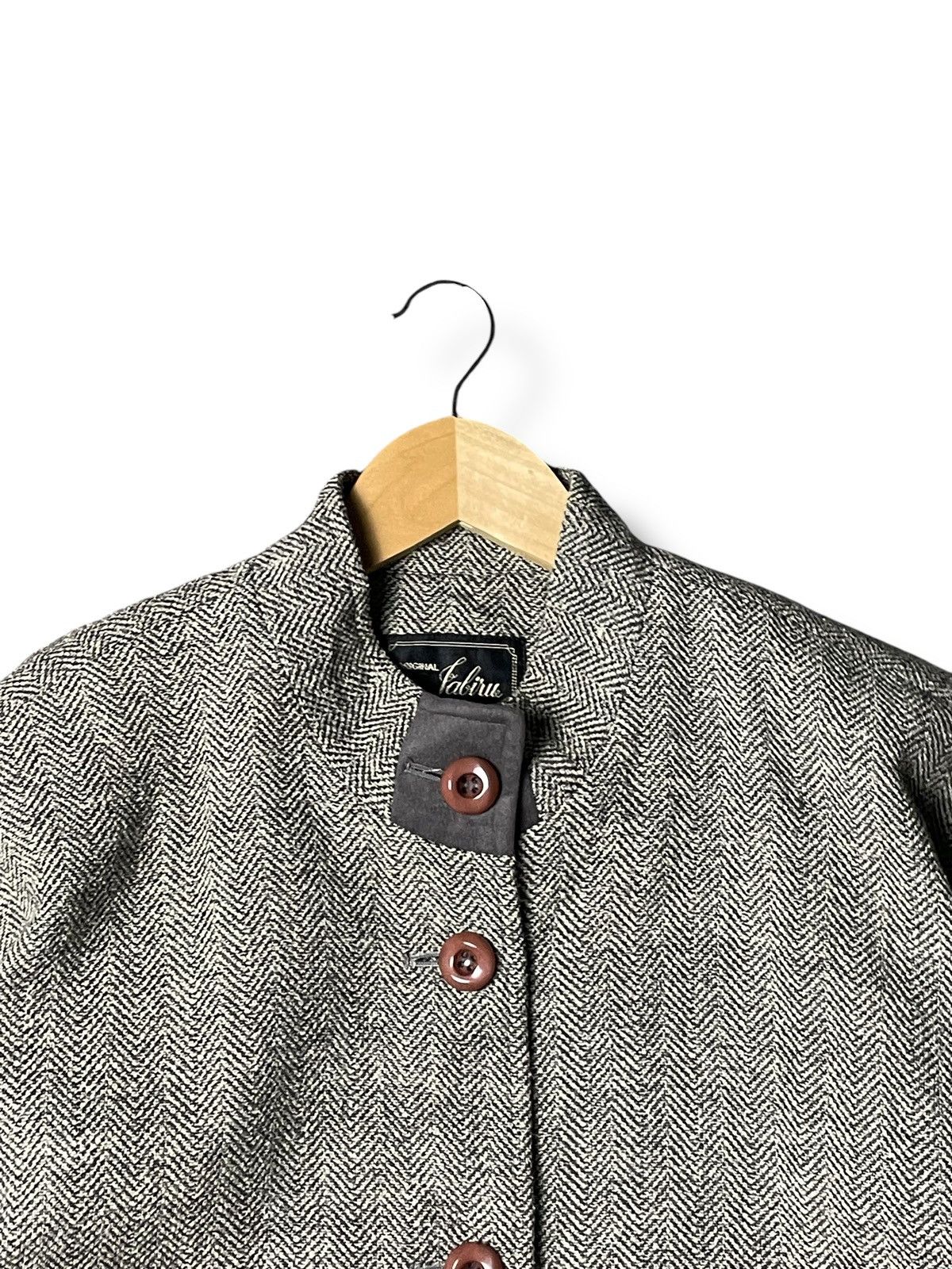 Japanese Brand × Vintage Japanese Brand Wool Tweed Fully Button Jacket (66) Size US S / EU 44-46 / 1 - 6 Thumbnail