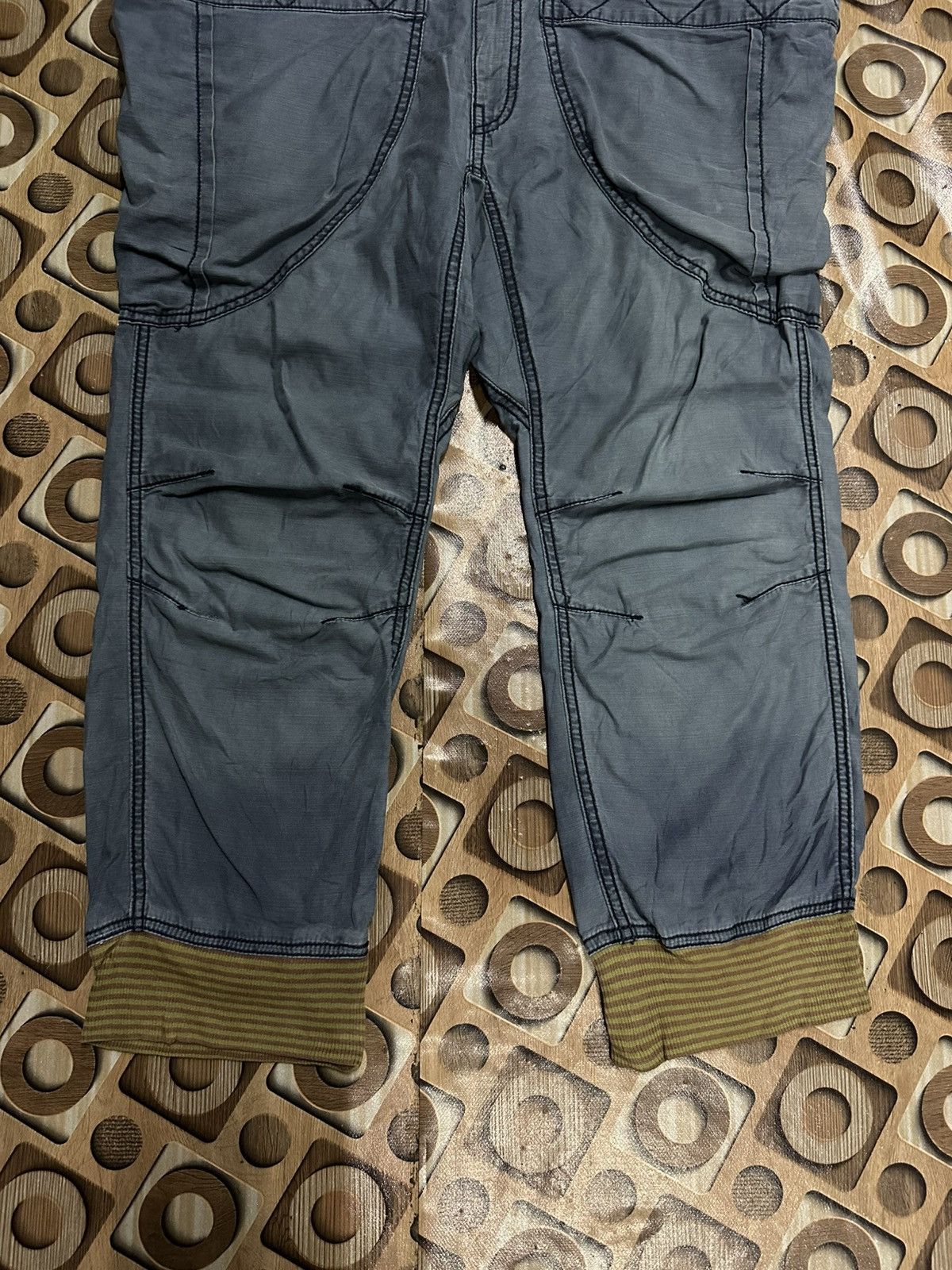 go slow caravan BIG POCKET ‼️Vintage GO SLOW CARAVAN Japan Faded Ankle Pants Size US 33 - 4 Thumbnail