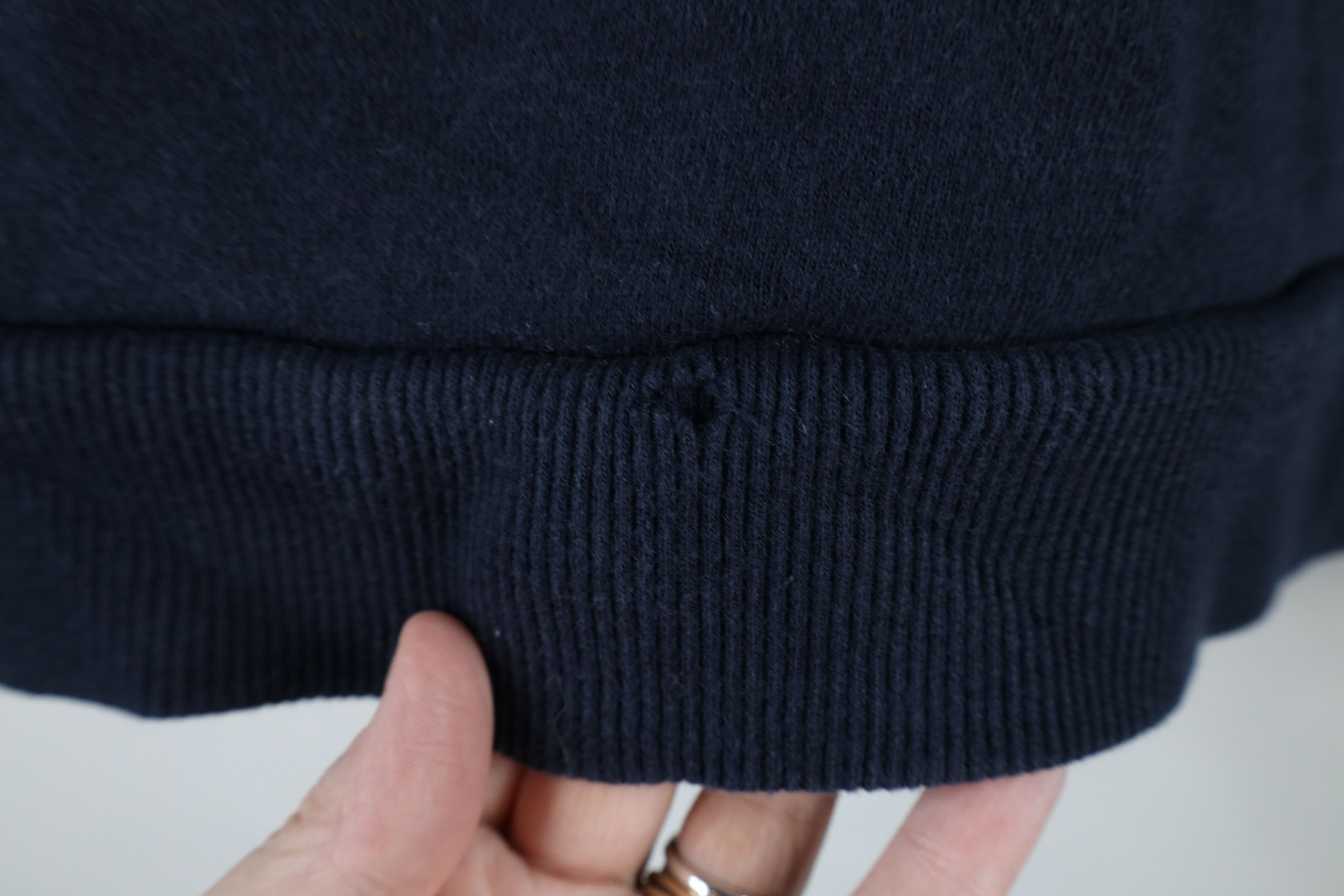 Vintage Vintage 90s Streetwear Blank Double Wall Full Zip Hoodie Size US M / EU 48-50 / 2 - 8 Thumbnail