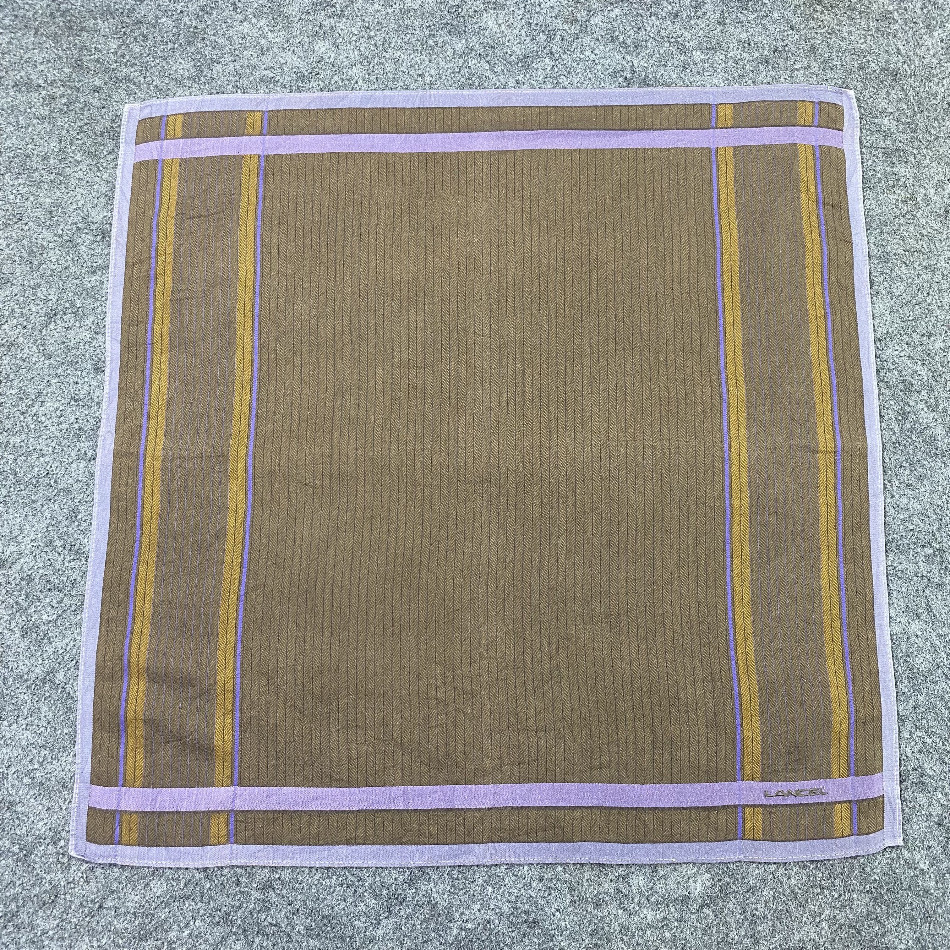 Lancel Lancel Handkerchief / Bandana / Neckerchief-B2295 Size ONE SIZE - 3 Thumbnail