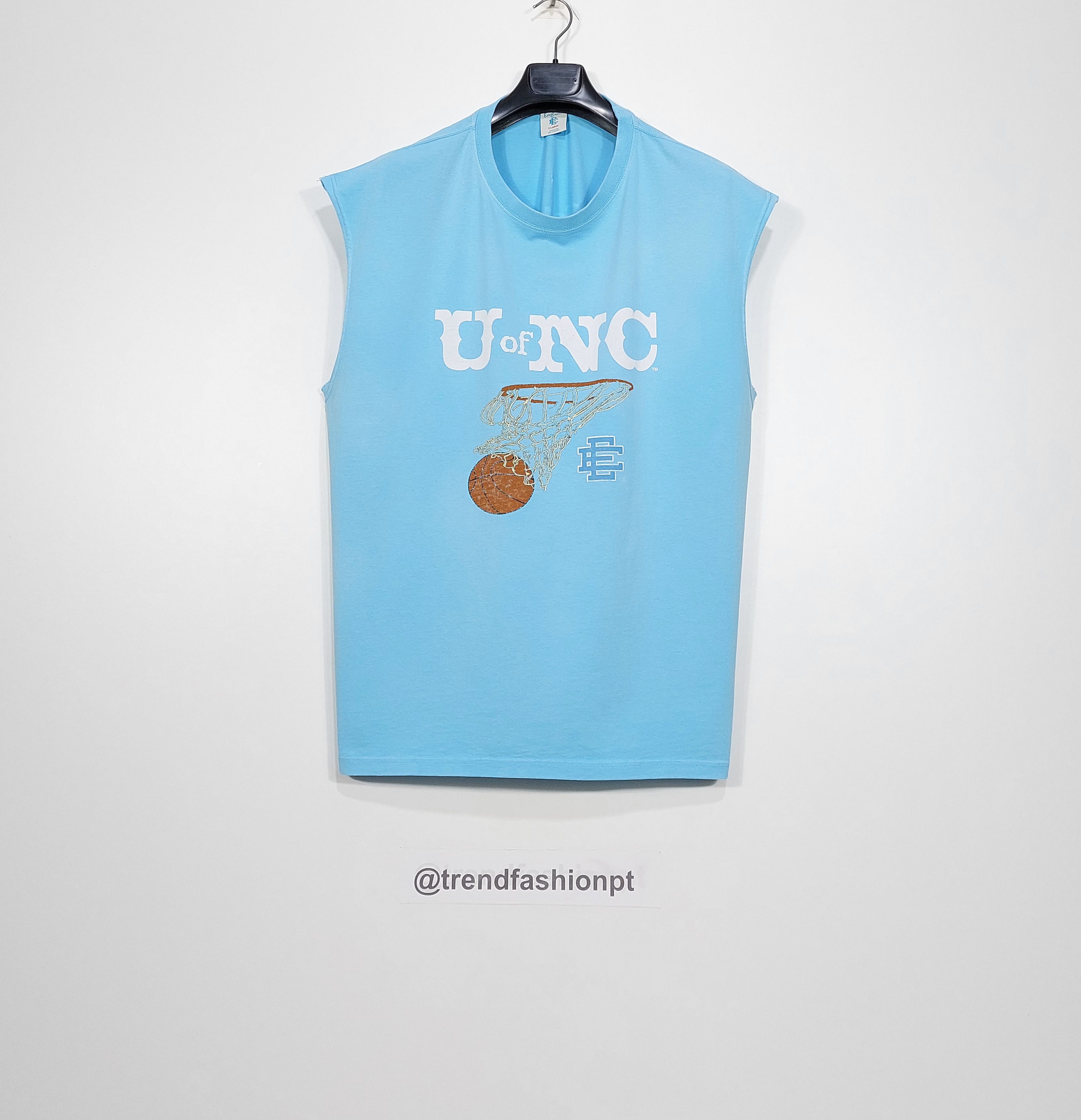 Eric Emanuel EE U of NC sleeveless tshirt - baby blue XL Size US XL / EU 56 / 4 - 1 Thumbnail