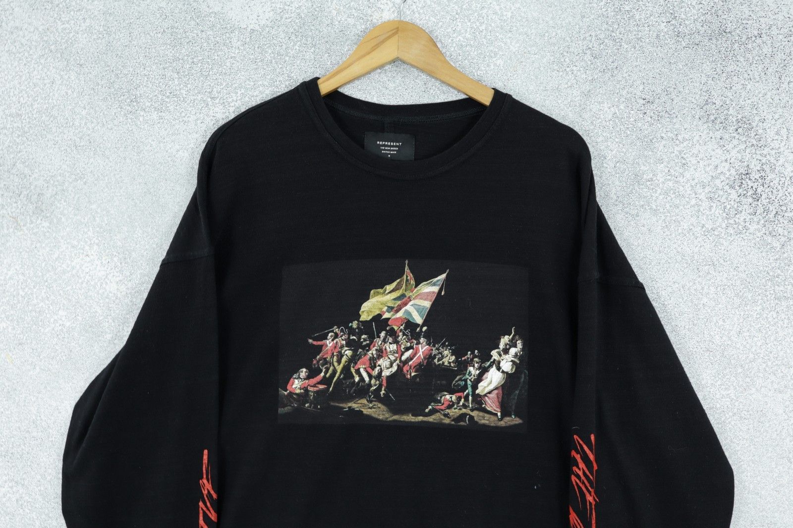 Represent Clo. Represent Clo British Battle Archive Oversized Long Sleeves Size US M / EU 48-50 / 2 - 2 Thumbnail