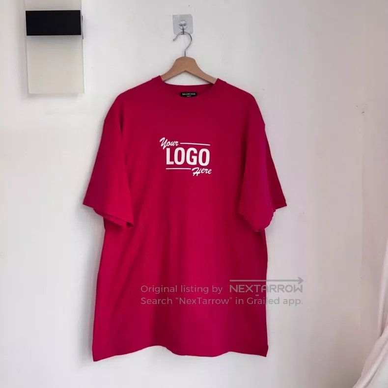 Balenciaga Balenciaga Letter Logo Short Sleeve Size US S / EU 44-46 / 1 - 1 Thumbnail