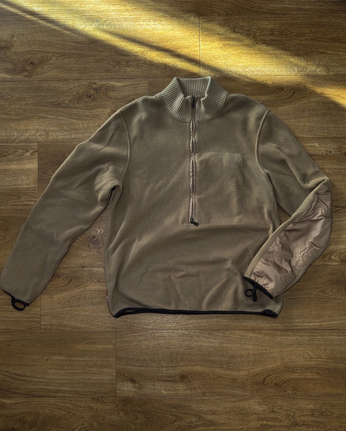 Prada Archival Prada Sport Linea Rossa Half Zip Fleece Jumper Size US M / EU 48-50 / 2 - 1 Thumbnail