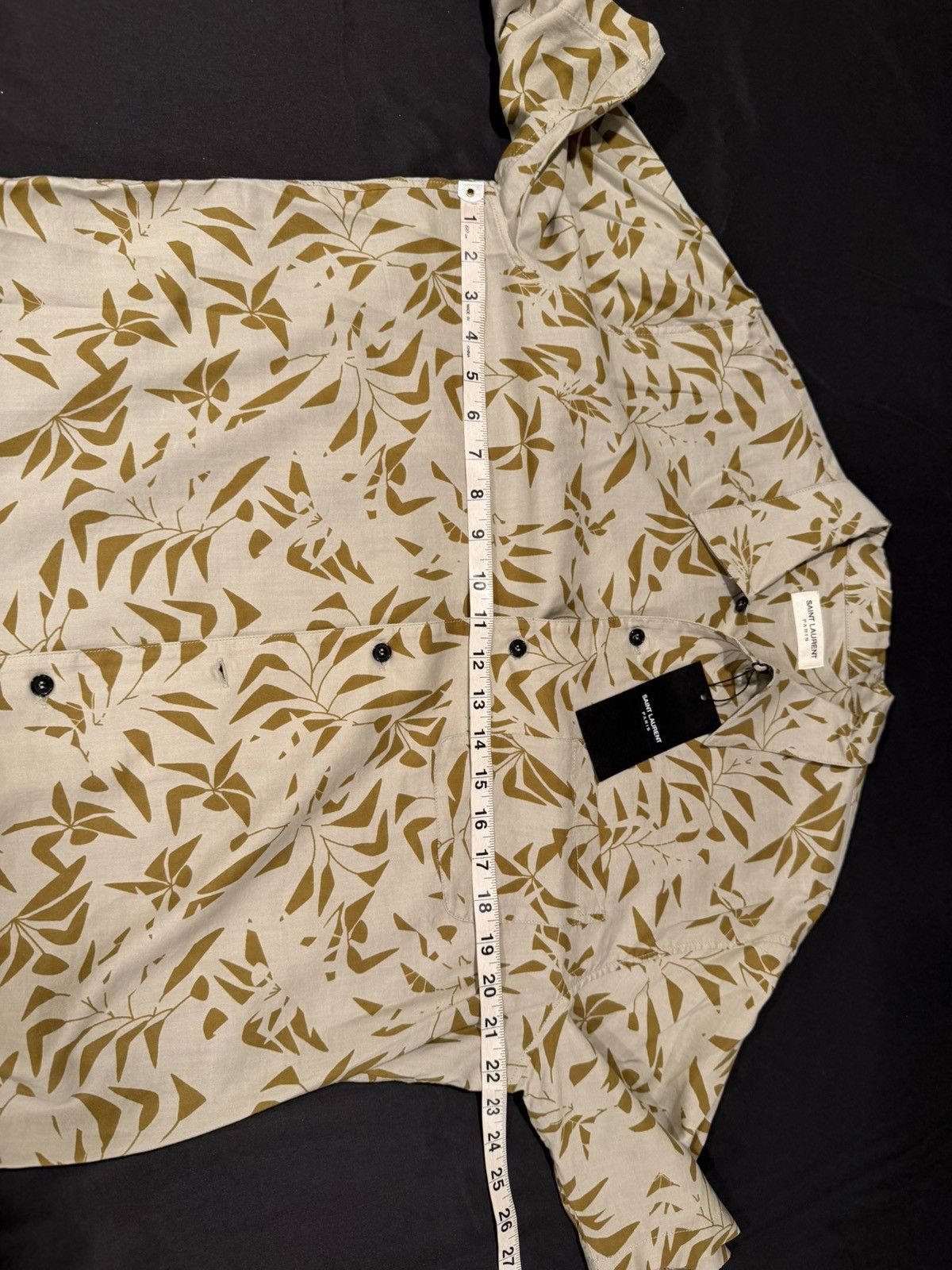 Saint Laurent Paris Saint Laurent men Hawaiian shirt. XL. $890 Size US XL / EU 56 / 4 - 4 Thumbnail