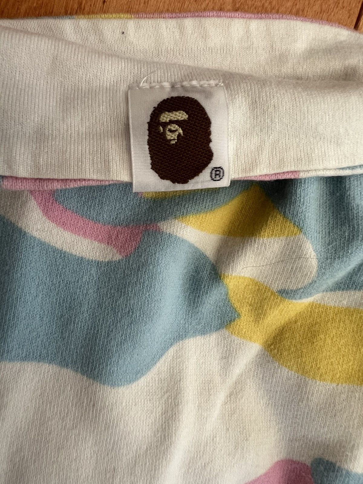 Bape Bape Cotten Candy Camo reversible Tee Size US XL / EU 56 / 4 - 9 Thumbnail