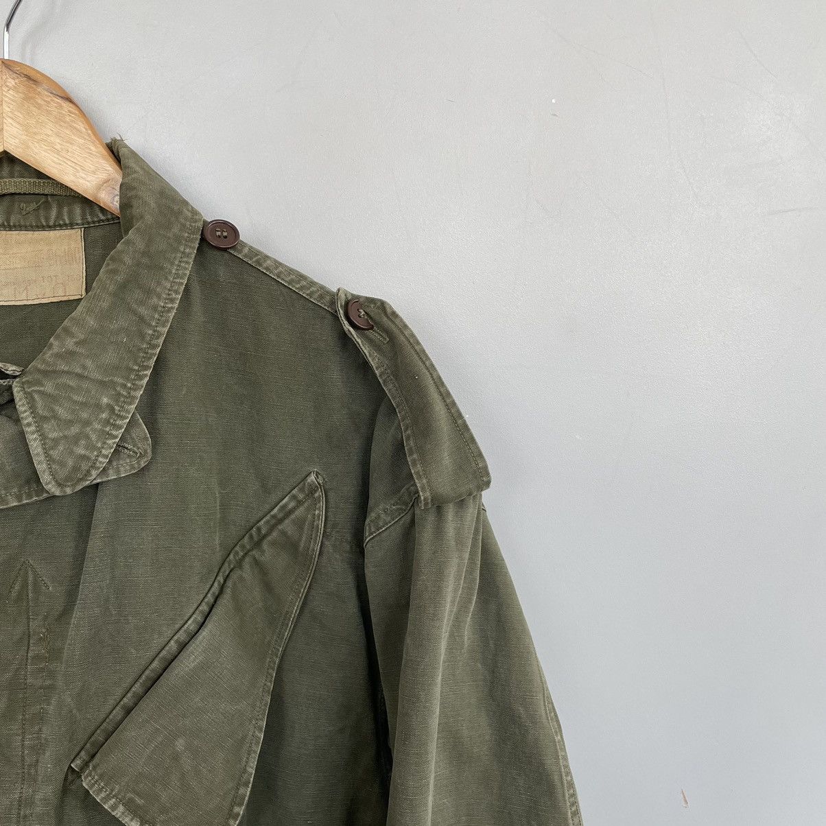 Vintage Vintage 60’s/70’s Dutch Military Field Jacket Men’s M Size US M / EU 48-50 / 2 - 6 Thumbnail