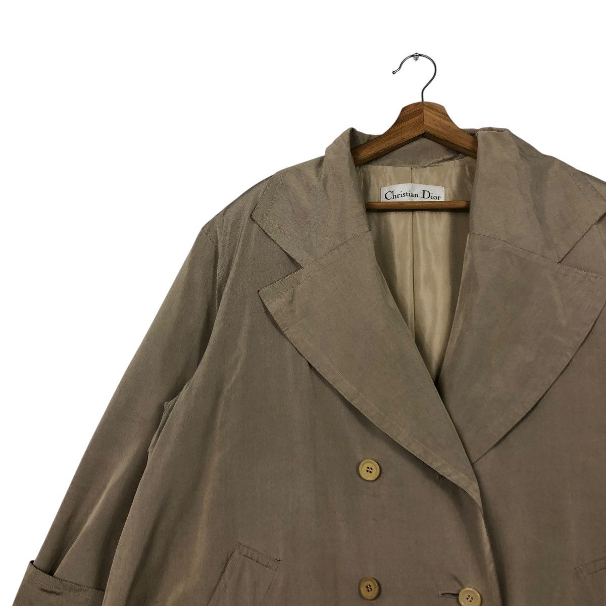 Christian Dior Monsieur 🔥VINTAGE LONG JACKET CHRISTIAN DIOR DOUBLE BREAST Size US M / EU 48-50 / 2 - 7 Thumbnail