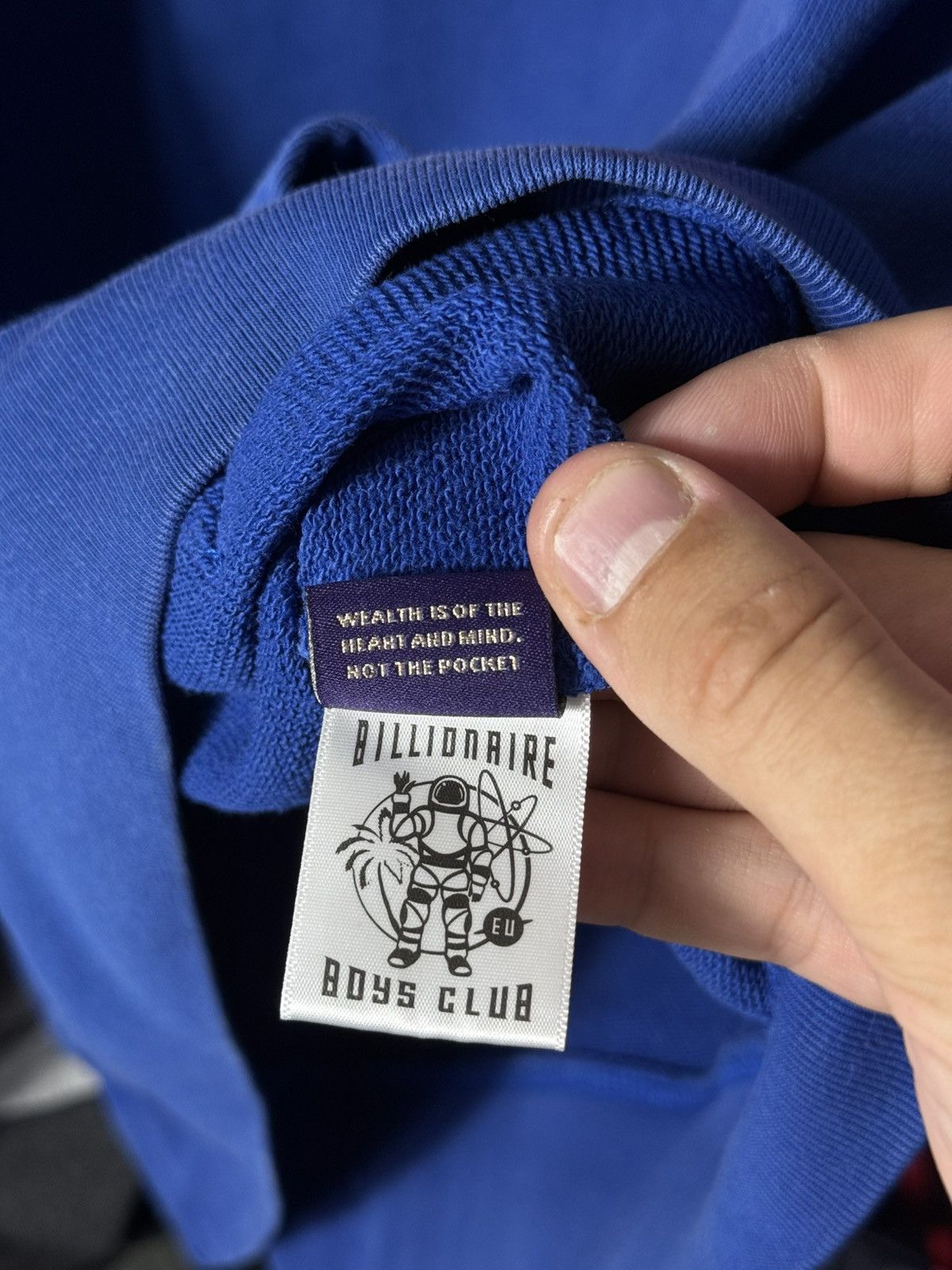 Billionaire Boys Club Billionaire Boys Club BBC Hoodie M Blue Graphic Pullover Size US M / EU 48-50 / 2 - 13 Thumbnail