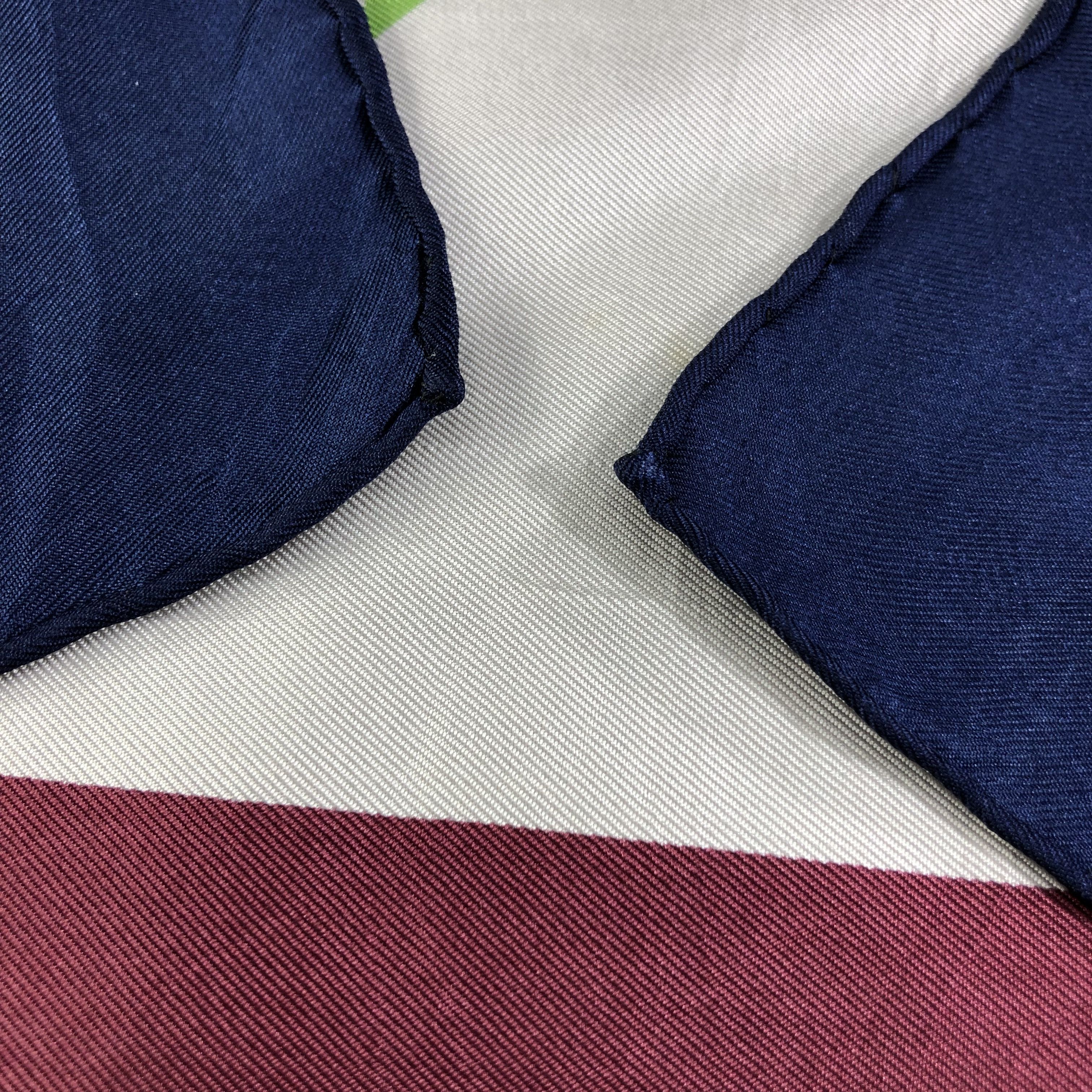Japanese Brand Liletti Luxury Design Hand Rolled Silk Scarf M510 Size ONE SIZE - 4 Thumbnail