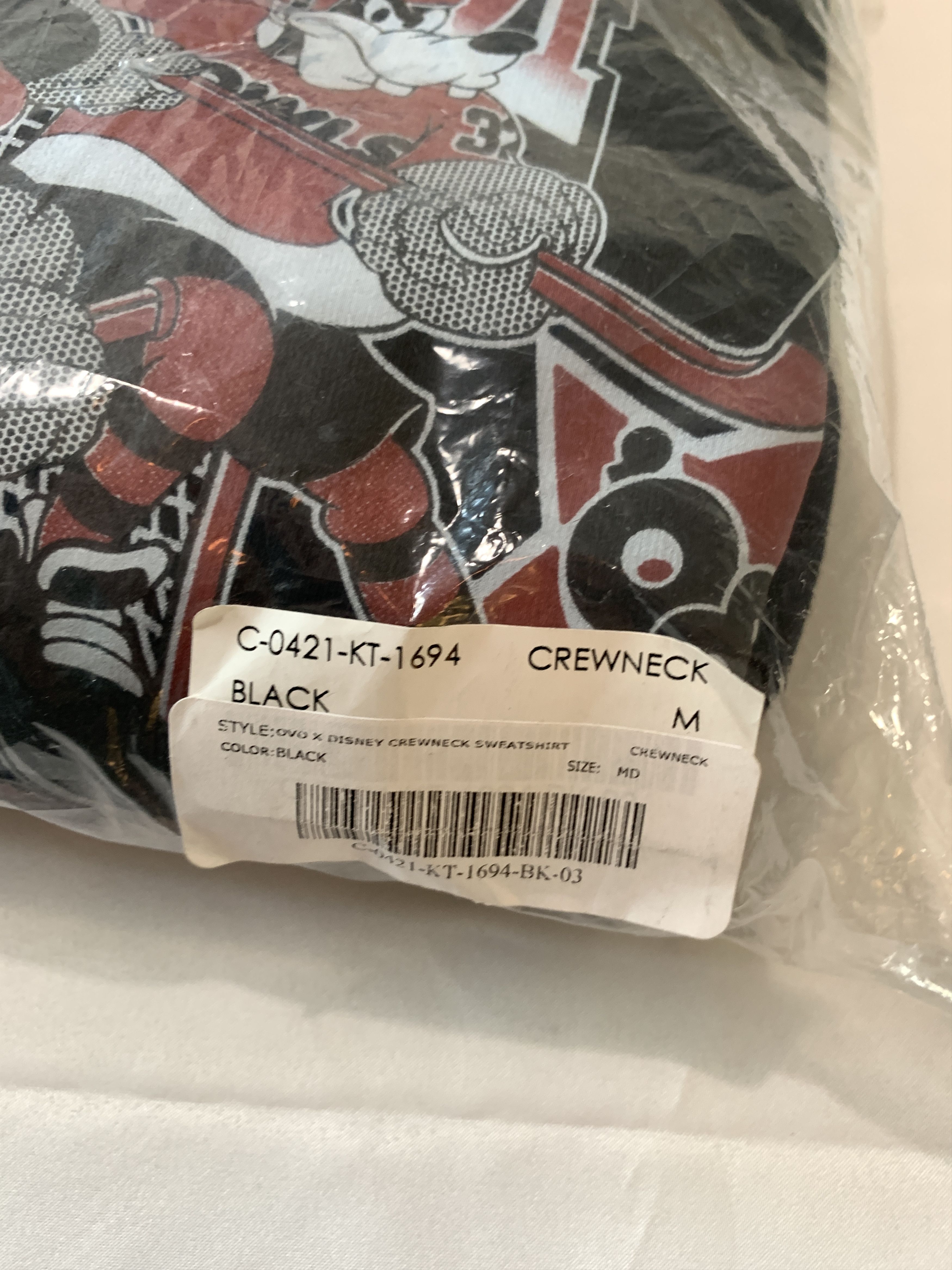 Disney OVO x Disney Dream Team Mickey Goofy & Donald Duck Crewneck Size US M / EU 48-50 / 2 - 2 Thumbnail