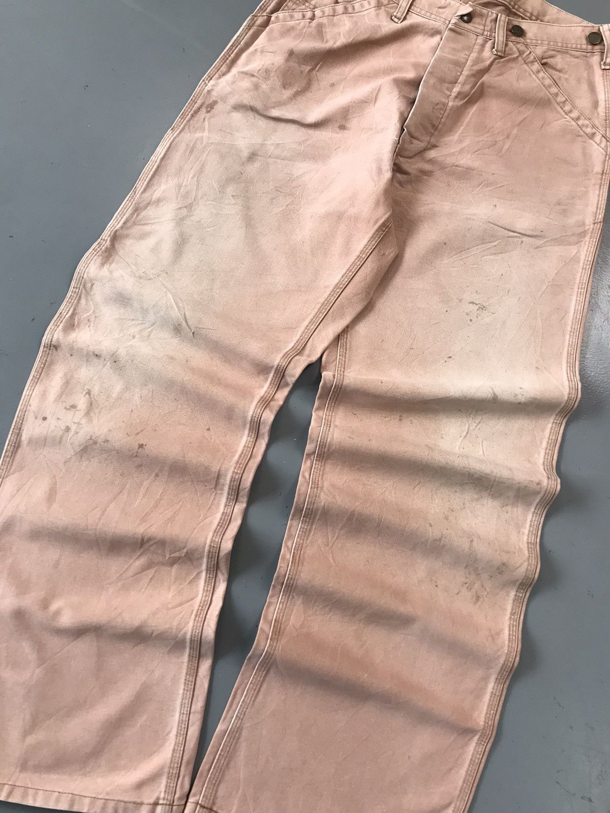 Lee × Vintage Sun fade Vintage Lee carpenter denim Size US 31 - 2 Thumbnail