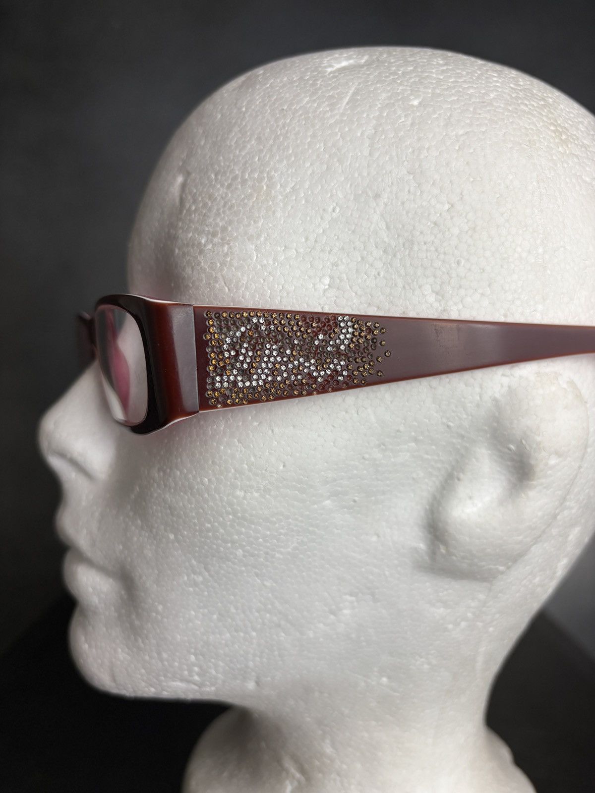Dolce & Gabbana 2000s Dolce & Gabbana Glasses Frames Vintage Designer Strass Size ONE SIZE - 10 Thumbnail