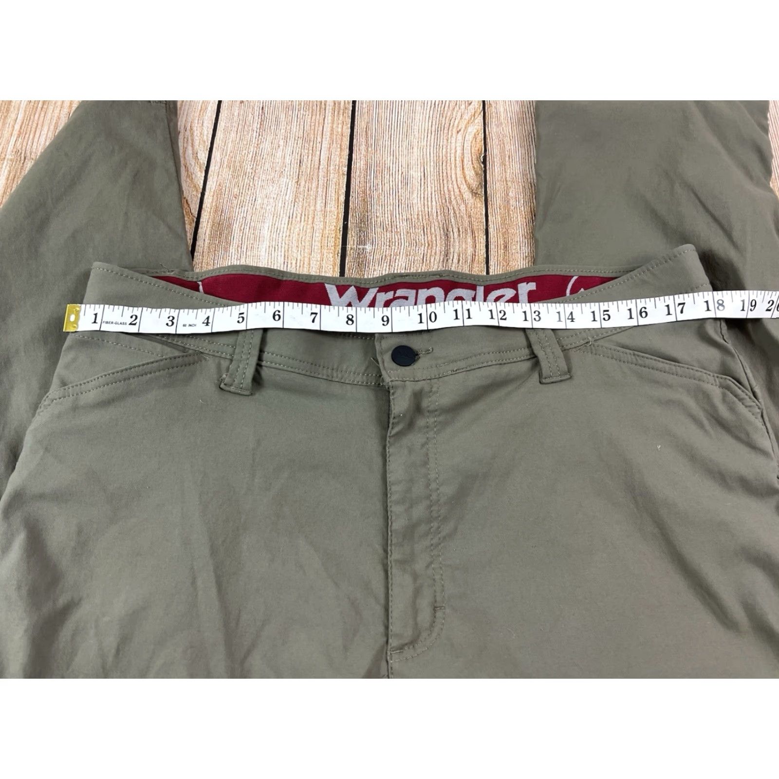 Wrangler Wrangler Cargo Nylon Outdoor Work Pants Mens 38x30 Green Regular Inseam 30 USA Logo dePartment Men Pants Size US 38 / EU 54 - 2 Thumbnail