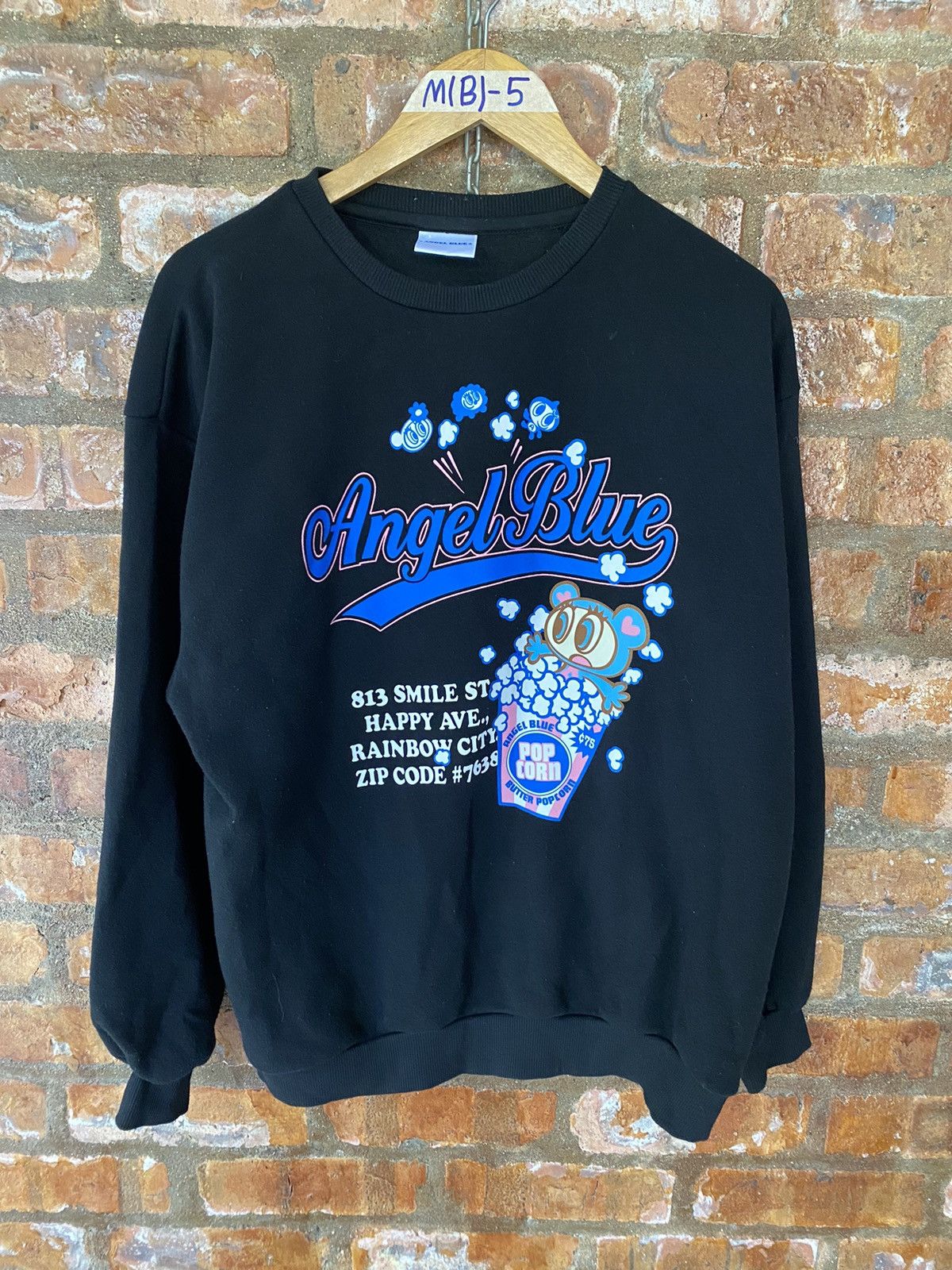 Angel Blue × Hysteric Glamour × Japanese Brand Vintage Angel Blue Japan Pop sweatshirt Size US L / EU 52-54 / 3 - 2 Thumbnail