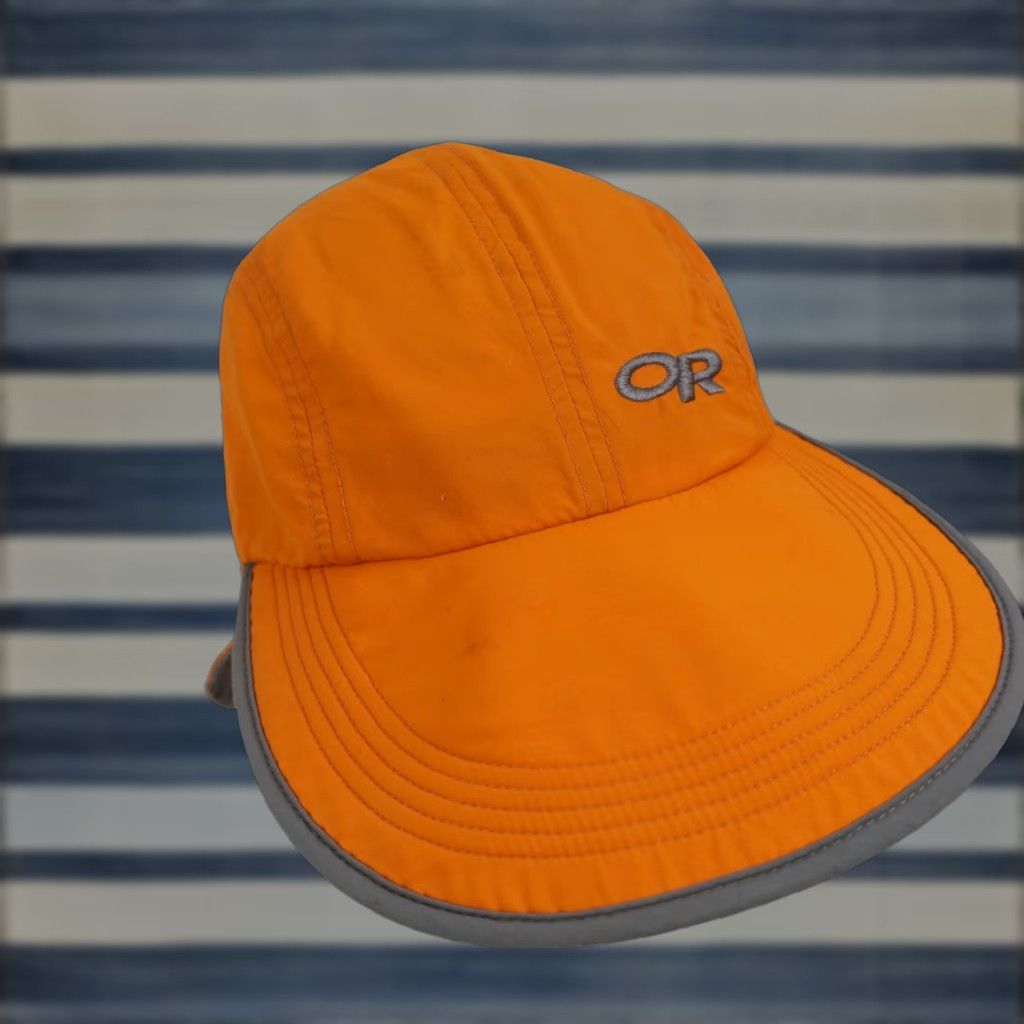 Outdoor Research Outdoor Research Long Bill Sun Hat Mens M Orange Sun Hat Size ONE SIZE - 1 Thumbnail