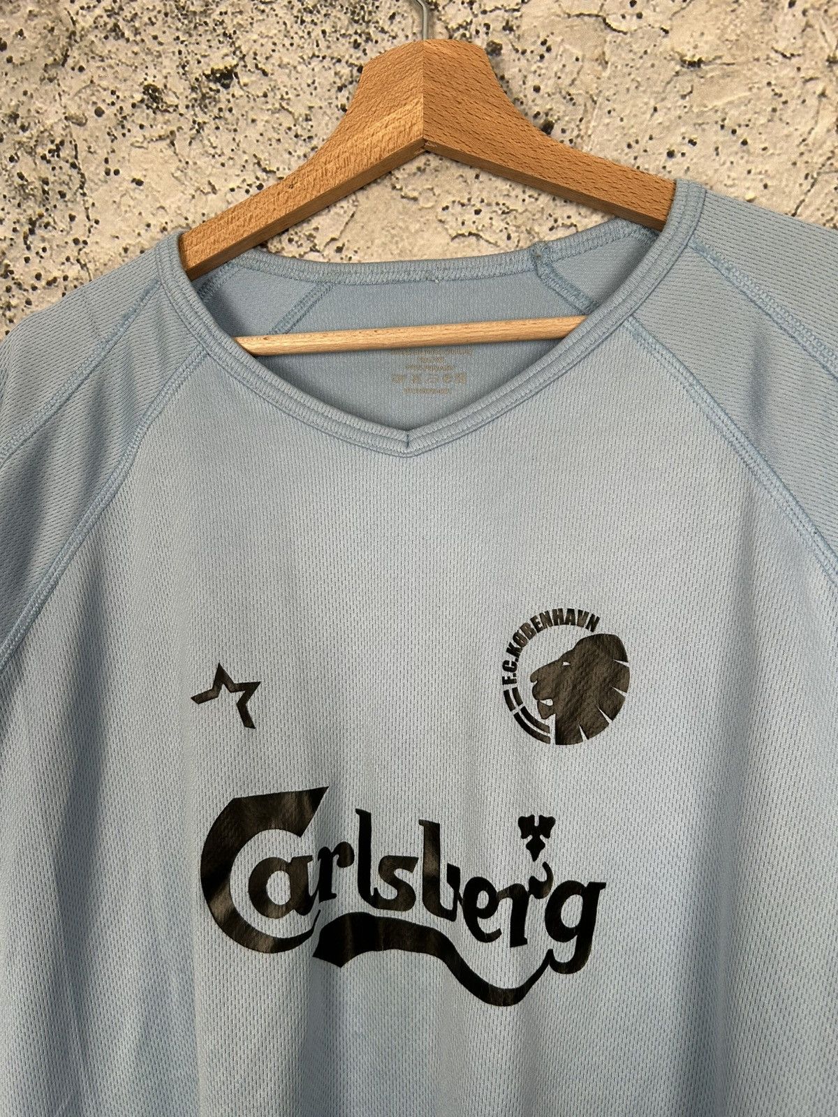 Vintage Vintage FC Copenhagen Fck Line Rare Soccer Jersey Football Size US XXL / EU 58 / 5 - 3 Thumbnail