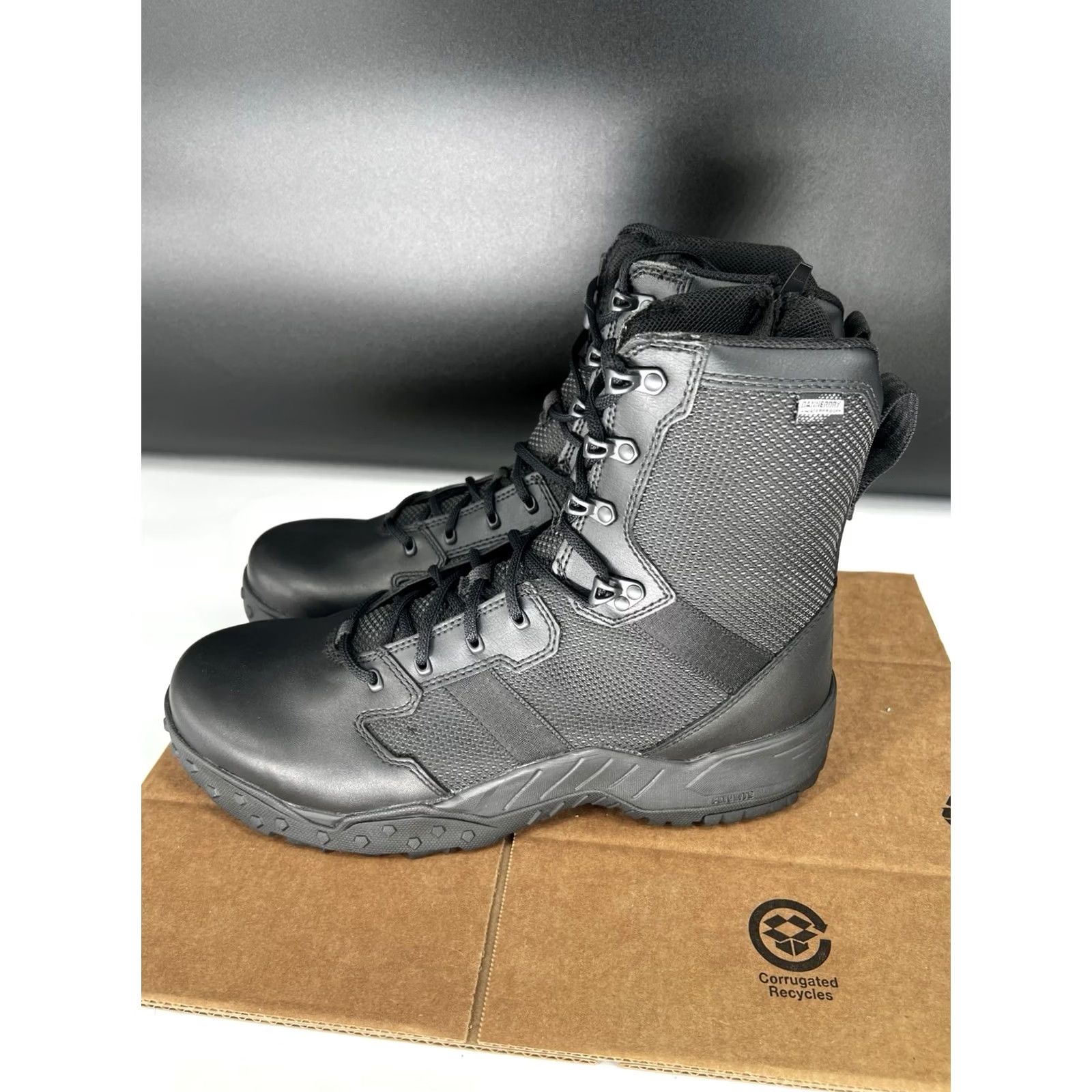 Danner Danner Scorch Side Zip 8” Waterproof Boots Black Size 15 Mens Leather Zip Toe Waterproof Lightweight Mid-Calf Military & Workwear 25733 SCORCH Size US 15 / EU 48 - 6 Thumbnail