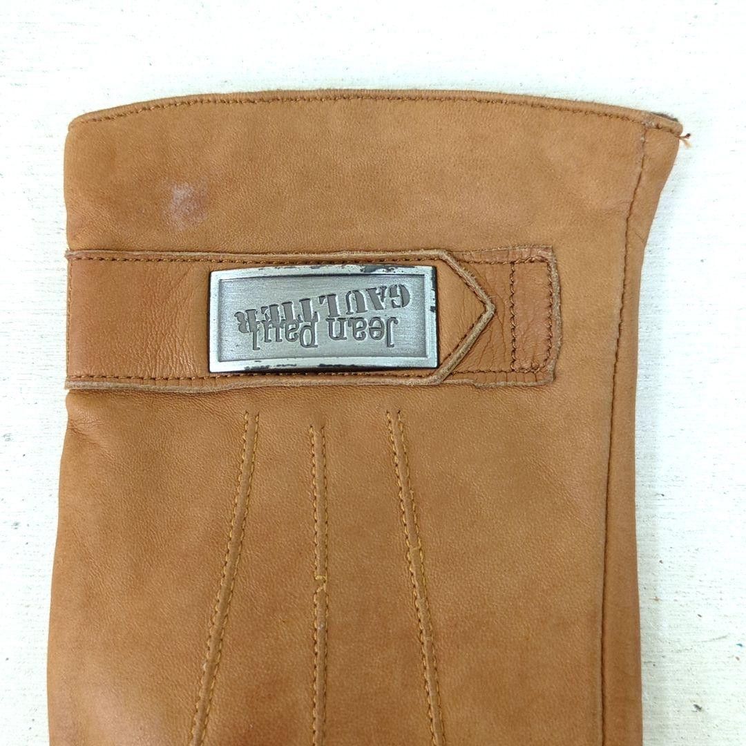 Jean Paul Gaultier Archive Leather Gloves Size ONE SIZE - 3 Thumbnail