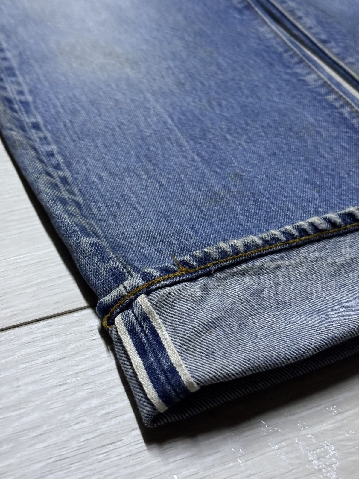 Levi's Vintage Levis 501 70s Selvedge Rindem ButtonFly Jeans Size US 29 - 11 Thumbnail