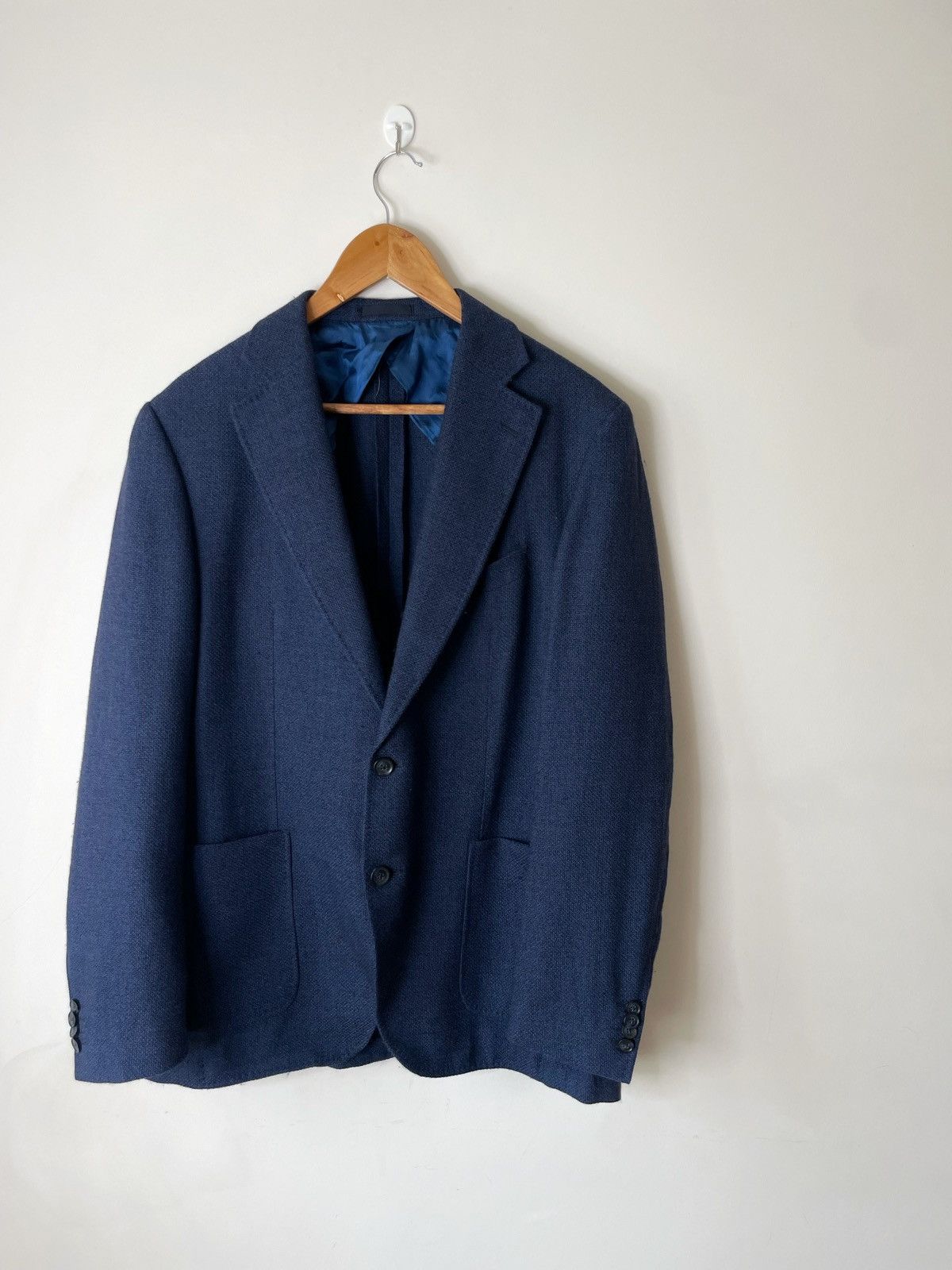 SCABAL Scabal Finest Cloth 100% Schurwolle 2 buttons Sport Blazer Size 54R - 4 Thumbnail