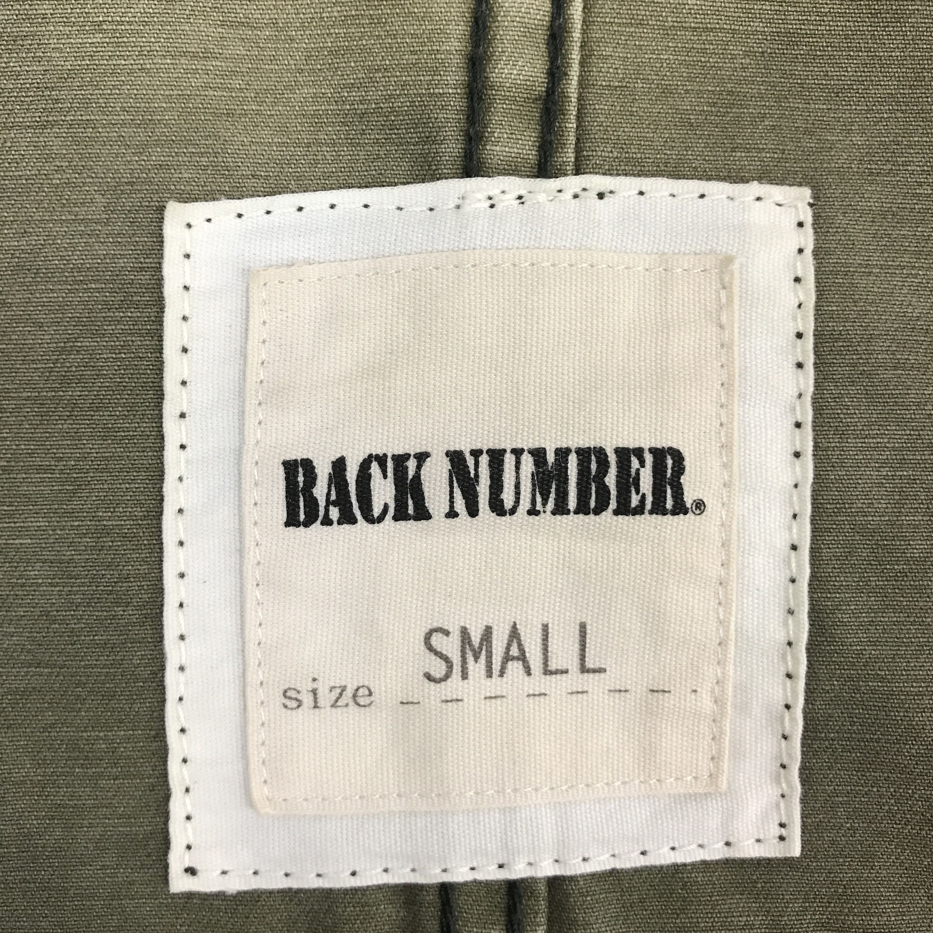 Japanese Brand BACK NUMBER ARMY STYLE FADED JACKET Size US S / EU 44-46 / 1 - 12 Thumbnail