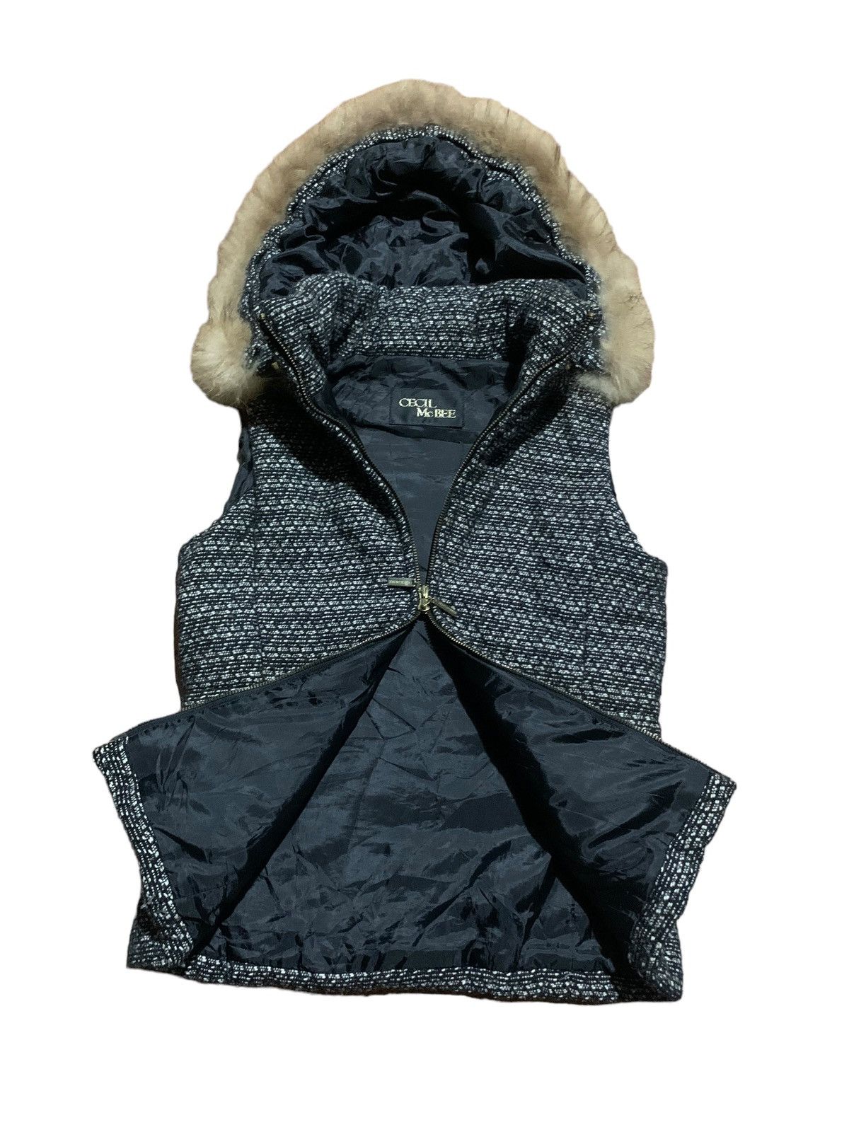 ファッションなデザイン L.G.B.】long down vest ジャケット・アウター