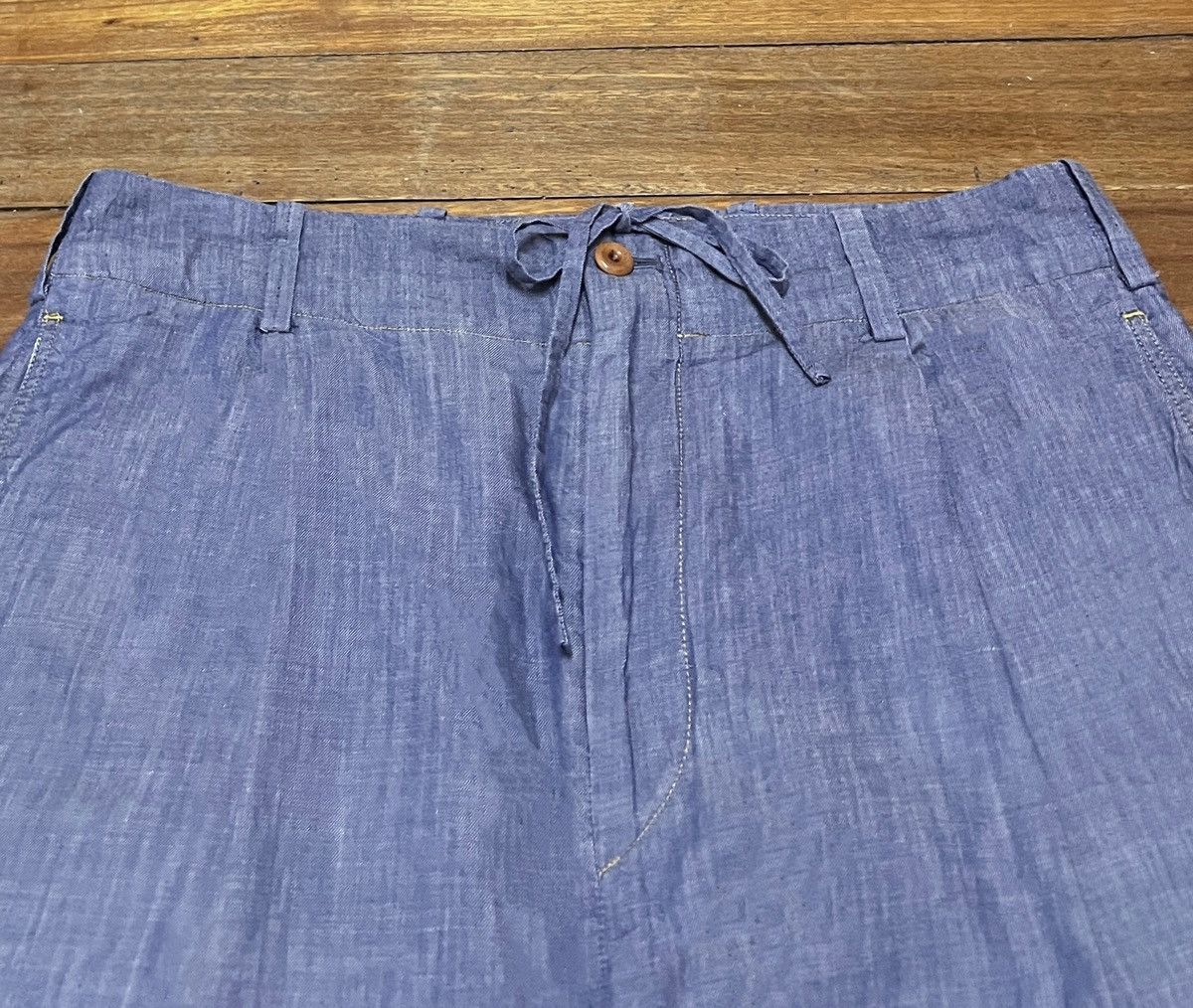 45rpm × Japanese Brand × Vintage Rare Design Vintage Japanese Brand 45rpm Baggy Pants 1990s Size US 29 - 3 Thumbnail