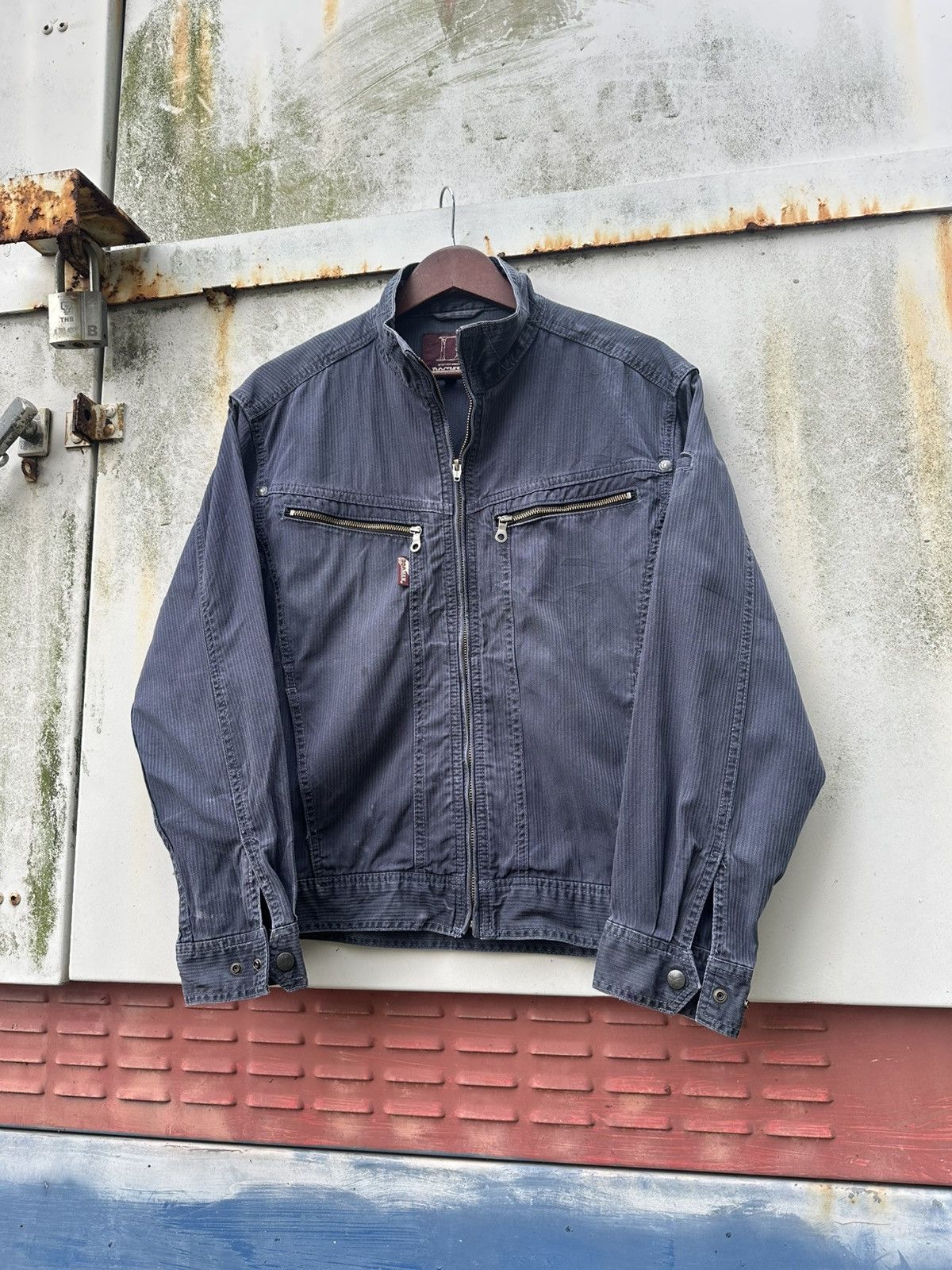 Vintage 👹Dogman Denim Trucker Jacket Size US M / EU 48-50 / 2 - 5 Thumbnail