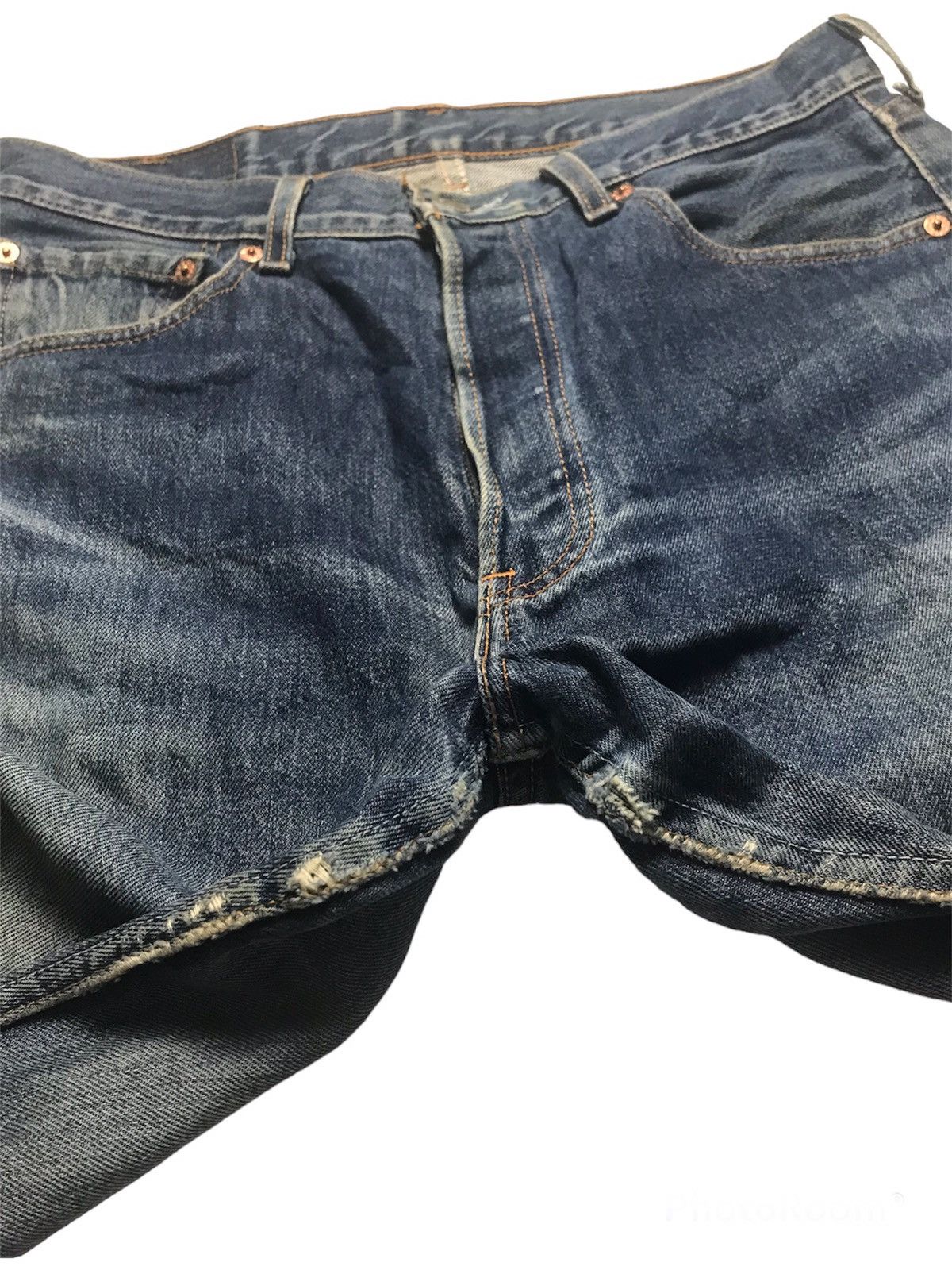 Levi's × Levi's Vintage Clothing Vintage 97 Levi’s 501 Distressed Denim Size US 31 - 5 Thumbnail